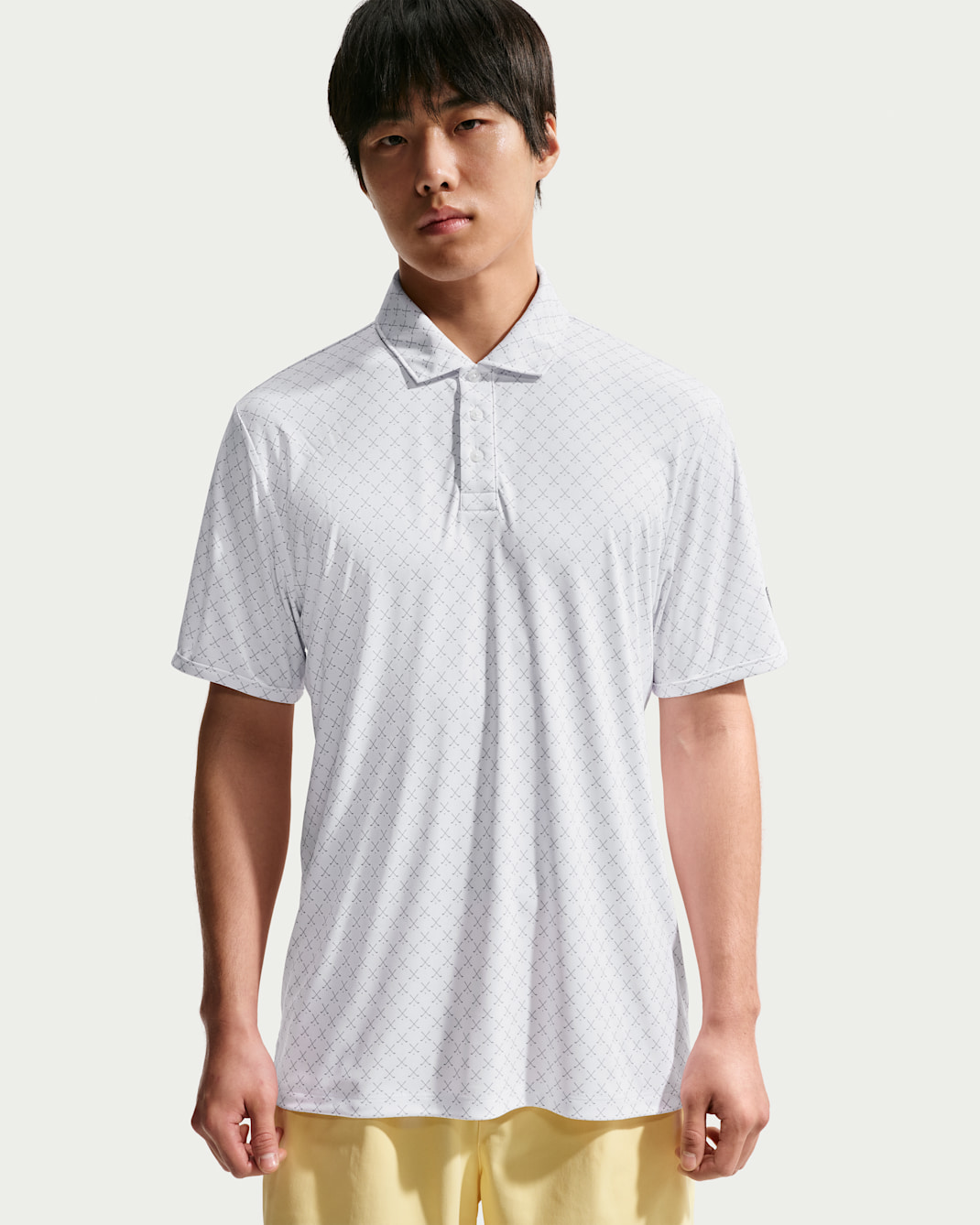 Nike Par Men's Dri-FIT Golf Polo - White/White