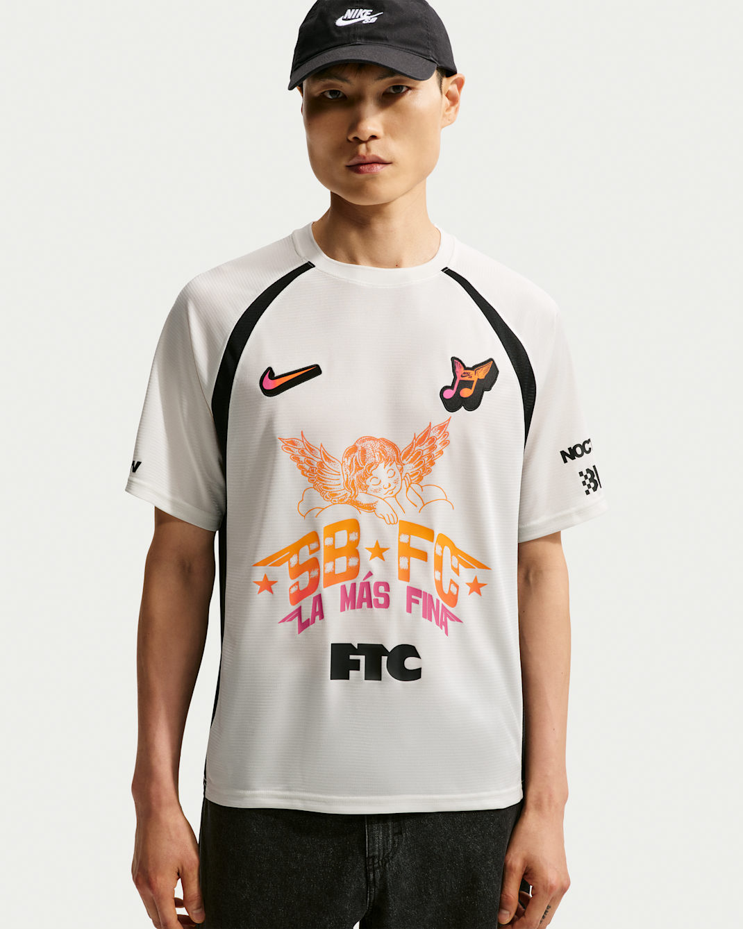 Nike SB Skate Jersey - Sail/Black