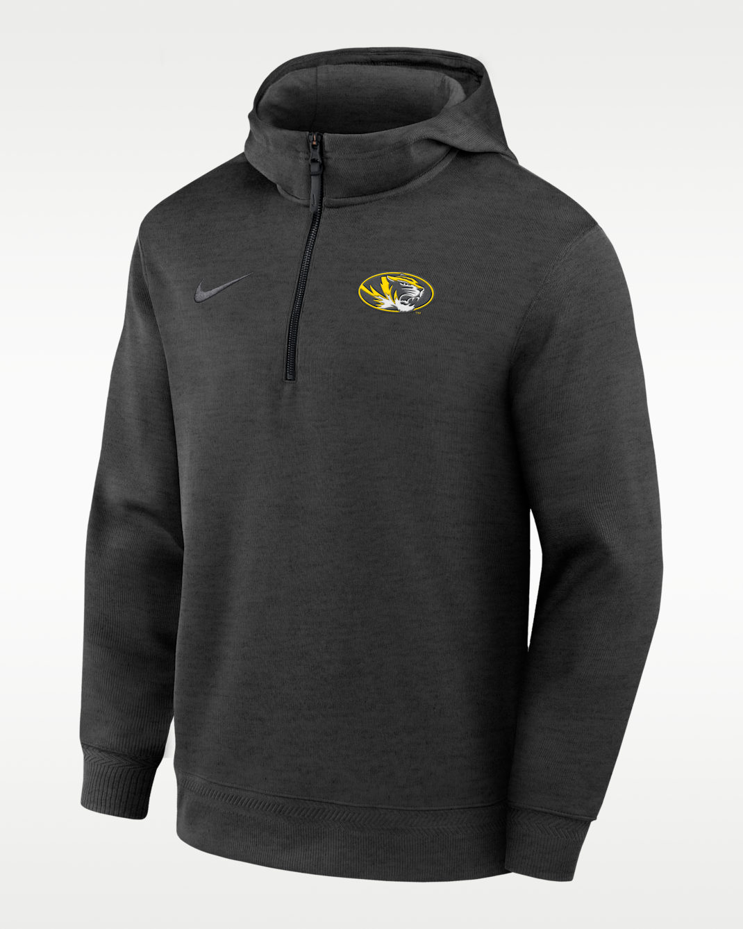 Missouri Ti8gers Nike NCAA Men's Basketball Coaches' Pullover Hoodie - Black