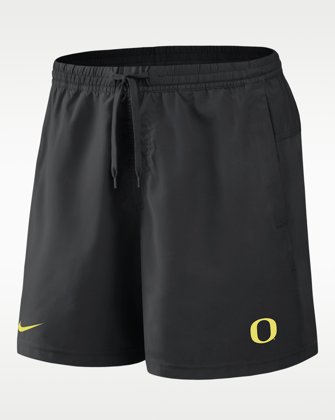 Oregon Primetime Primary Logo Men's Nike Dri-FIT College Form Shorts - Black