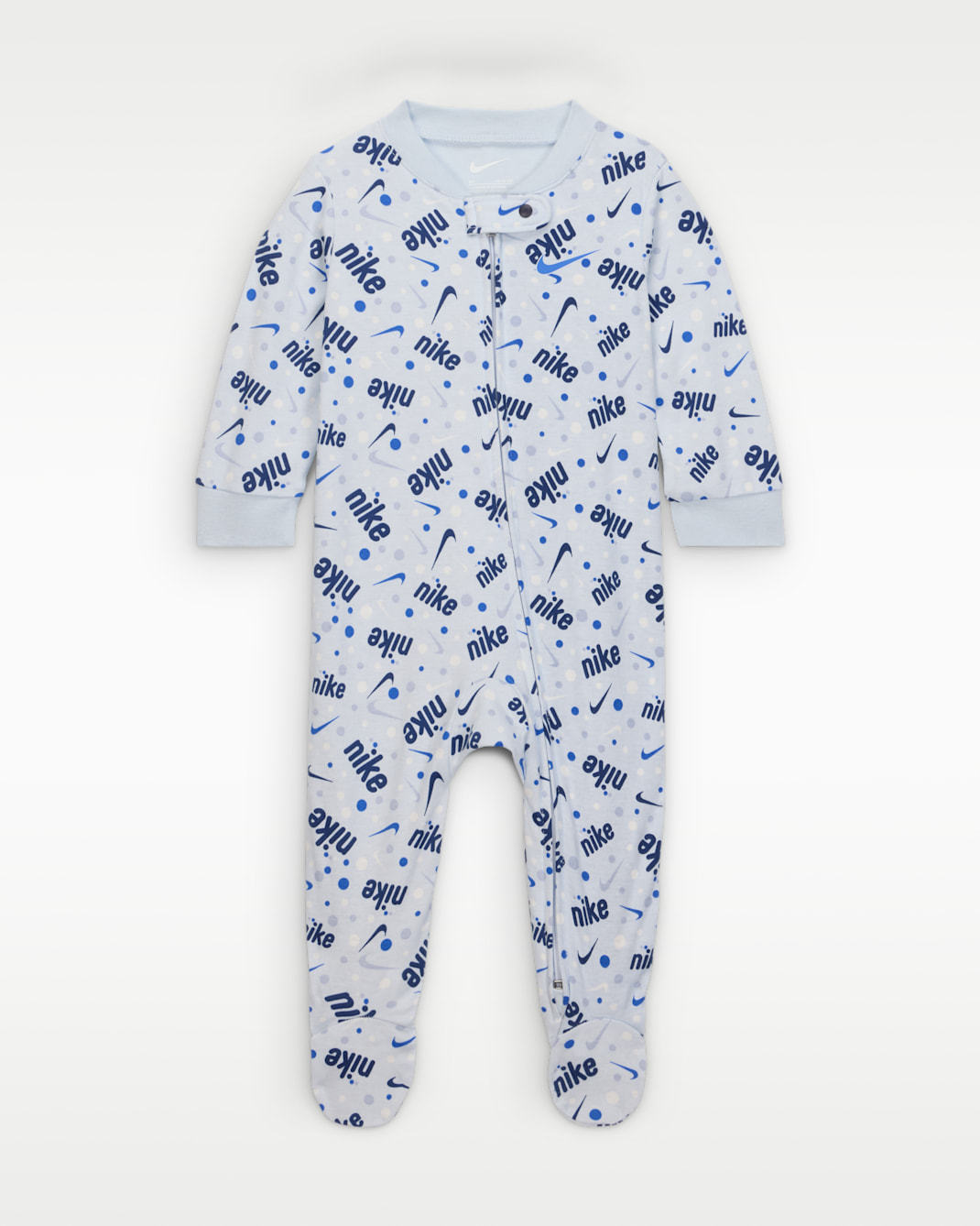 Nike Play For All Baby Printed Footed Coverall - Midnight Navy