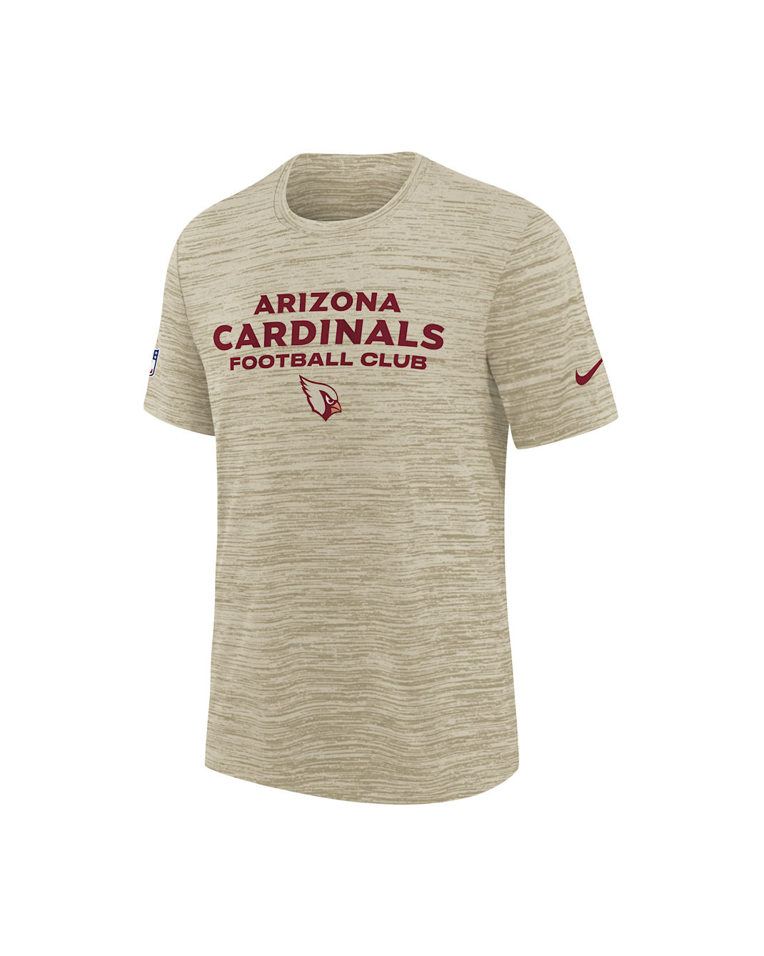 Arizona Cardinals Rivalry Sideline Velocity Big Kids' Nike Dri-FIT NFL T-Shirt - Natural