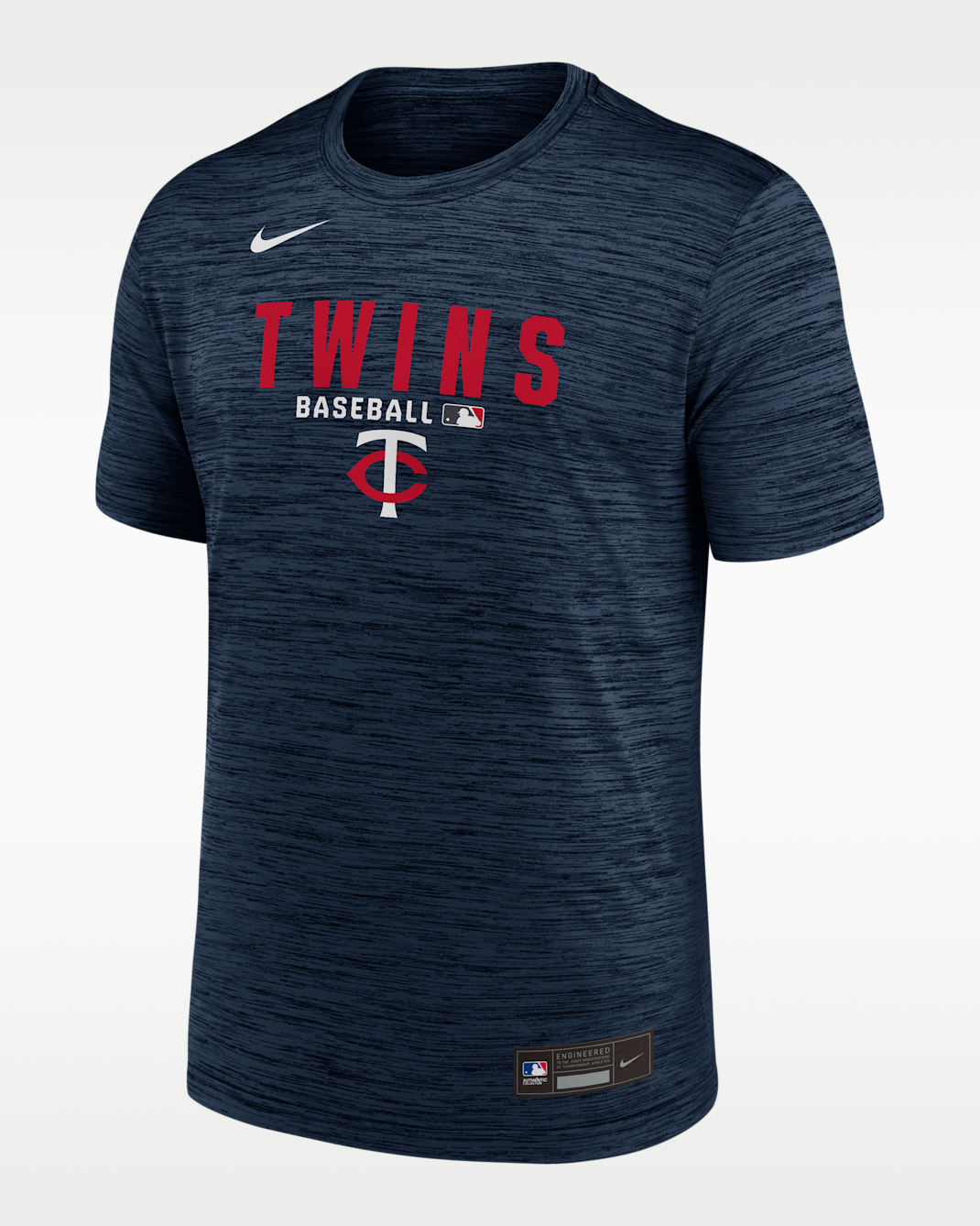 Minnesota Twins Authentic Collection Men's Nike Dri-FIT MLB T-Shirt - Navy