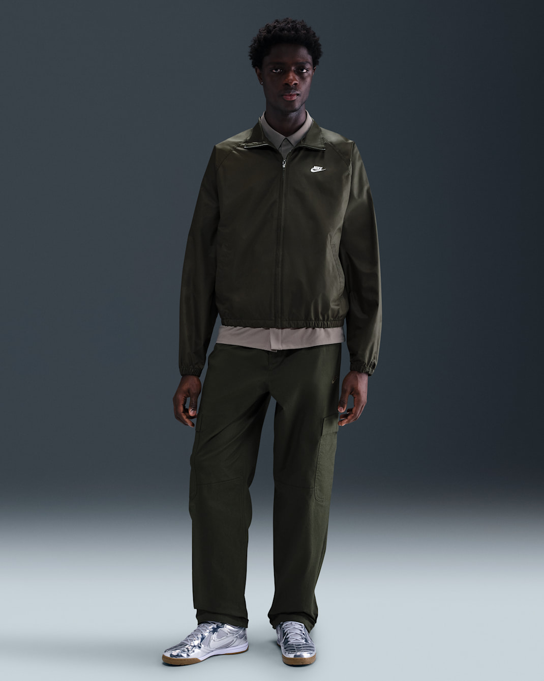 Nike Sportswear Club Men's Woven Cargo Trousers - Sequoia/Sequoia