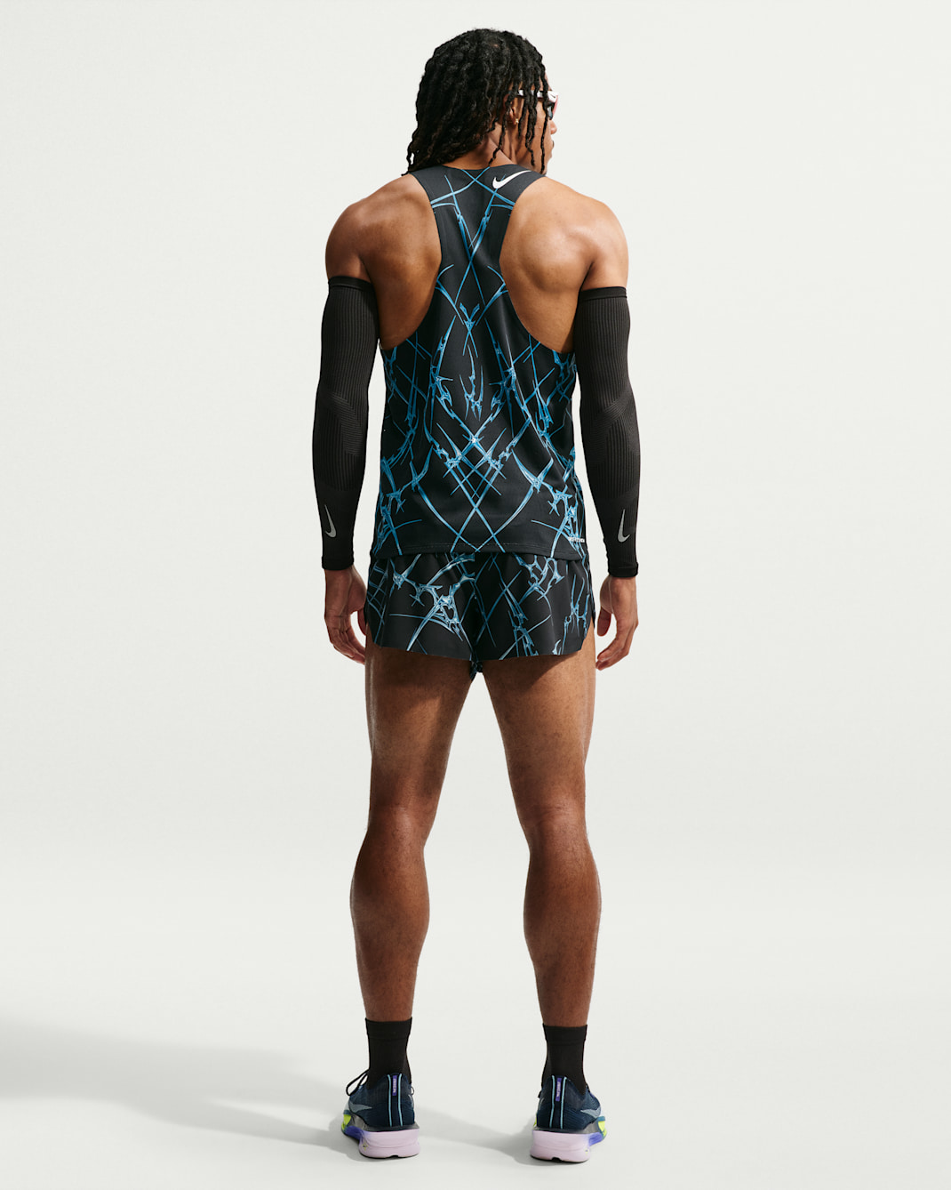 Nike AeroSwift Men's Dri-FIT ADV Printed Running Singlet