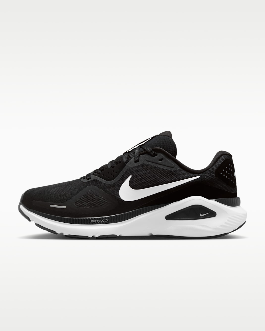 Chaussure de running sur route Nike Structure 26 pour homme - Noir/Cool Grey/Metallic Silver/Blanc