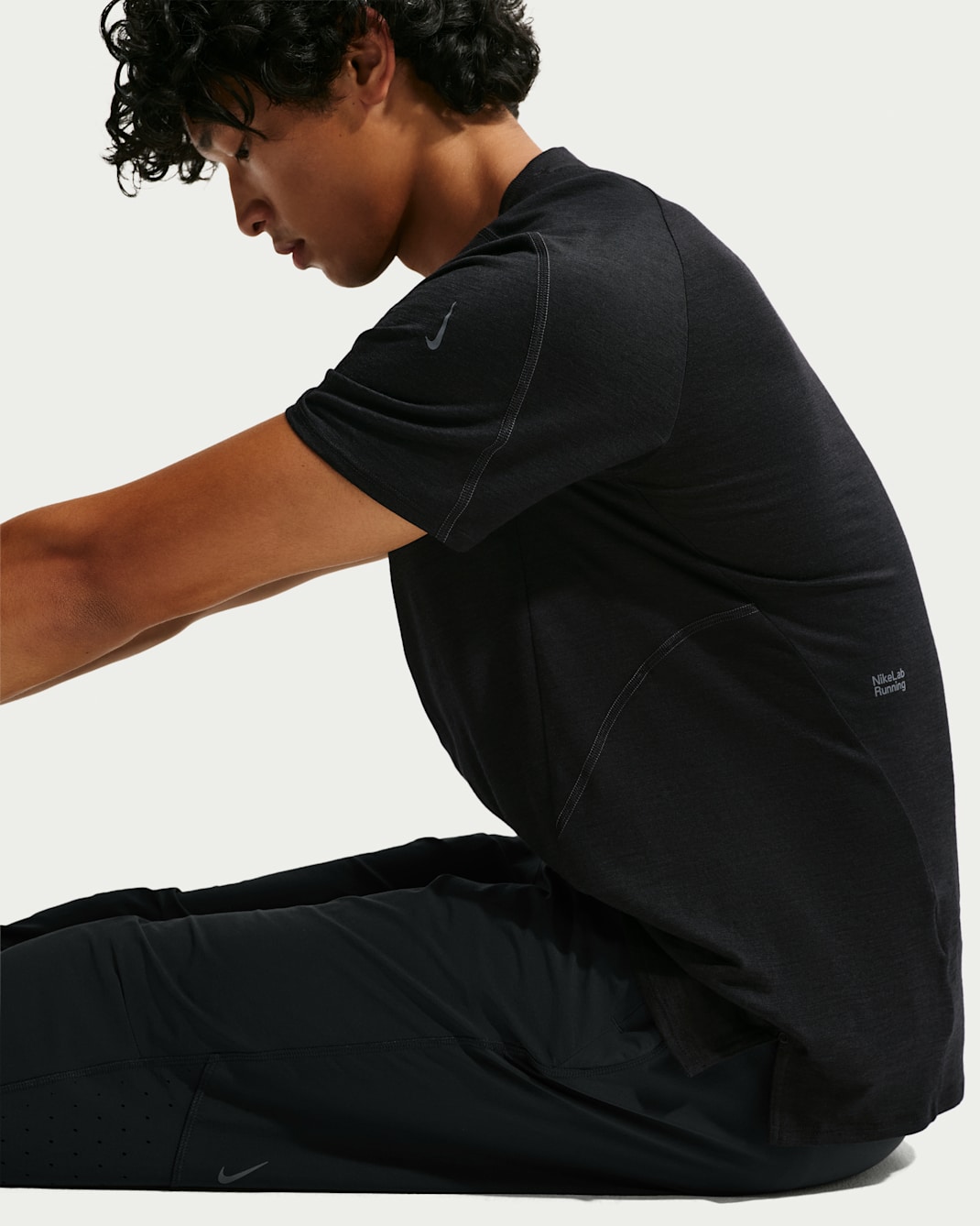 NikeLab | Running Men's Wool-Blend Short-Sleeve Top