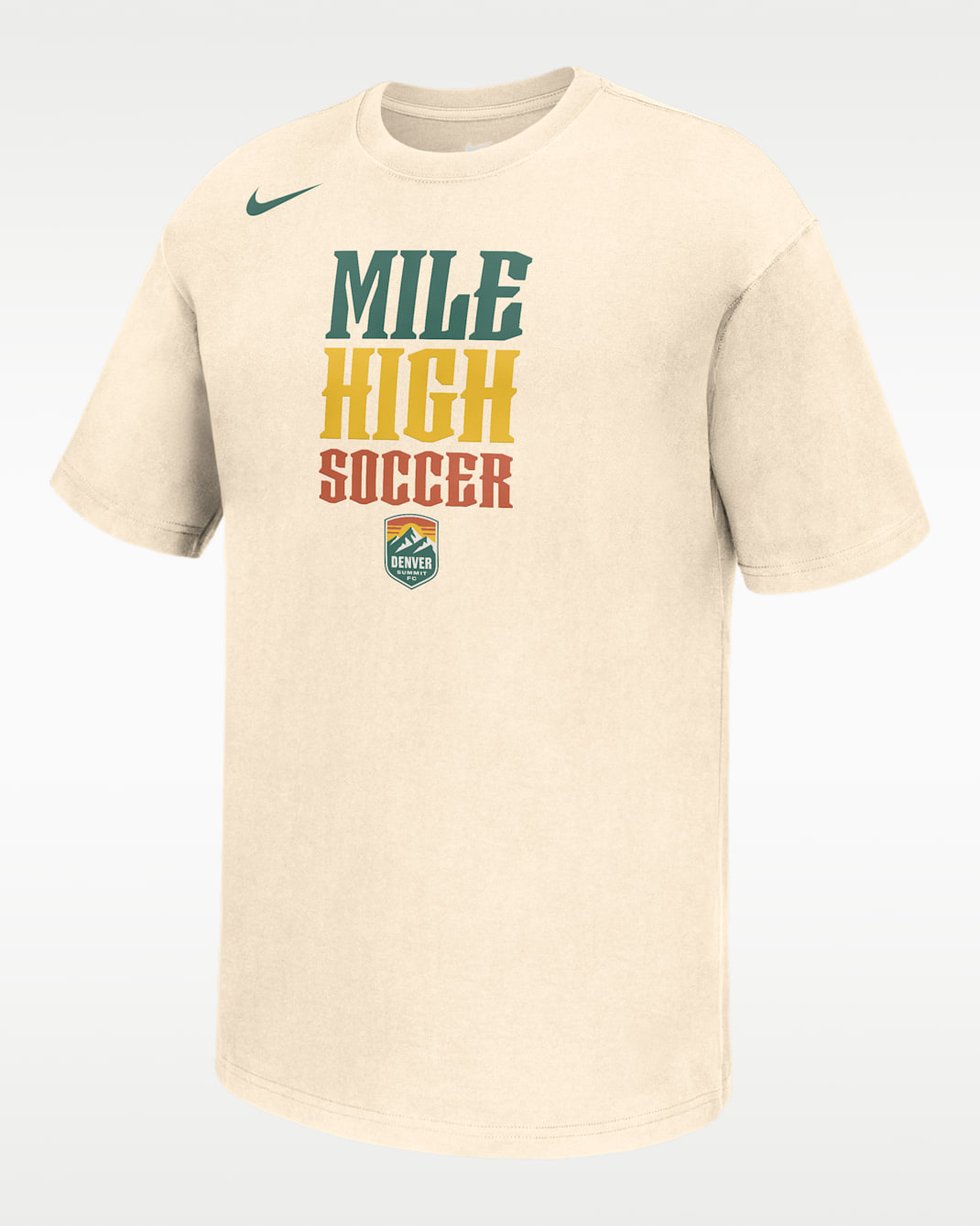 Denver Summit Max90 Men's Nike NWSL T-Shirt - Natural