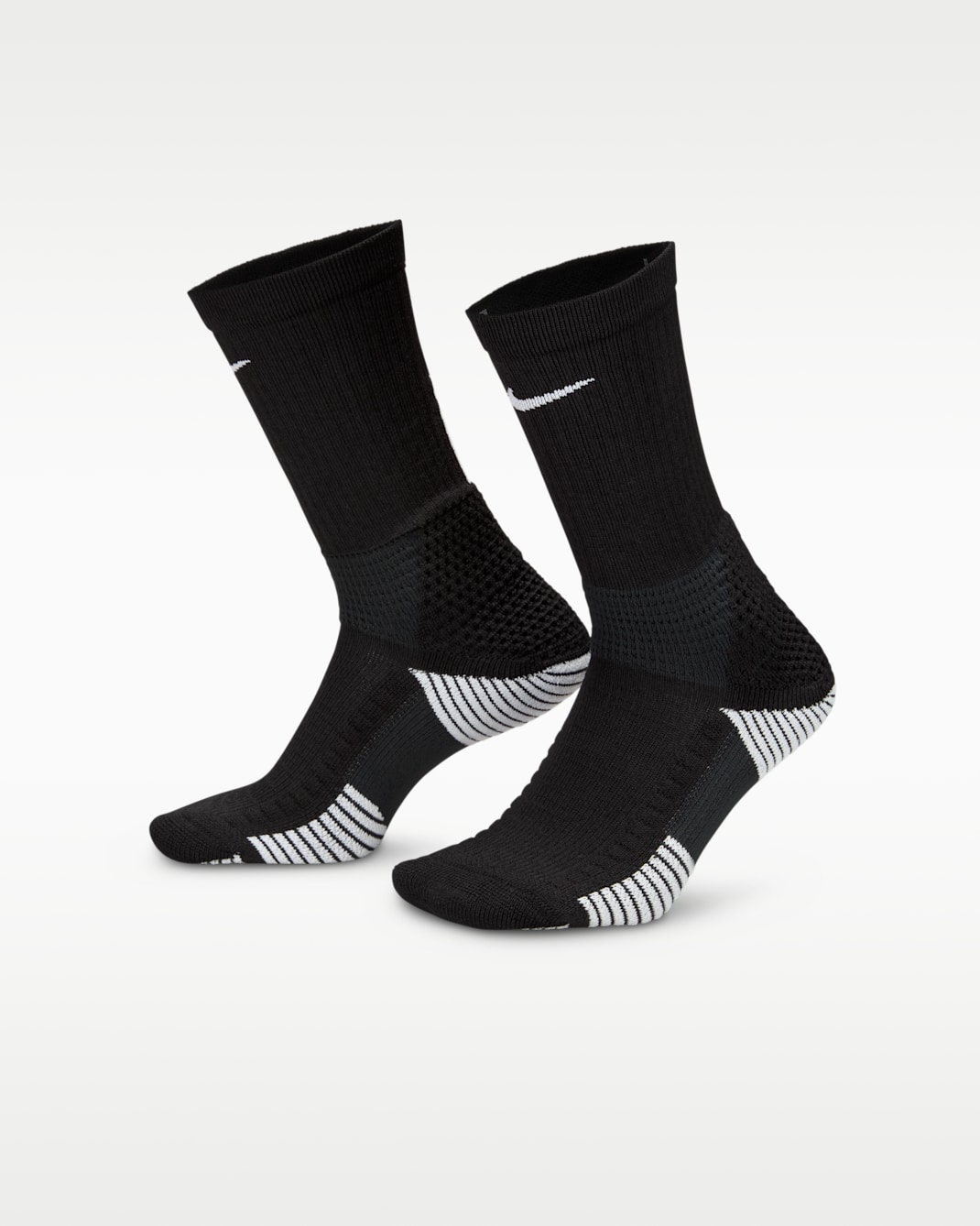 Calcetas acolchadas Nike Elite 2.0 (1 par) - Negro/Blanco/Blanco