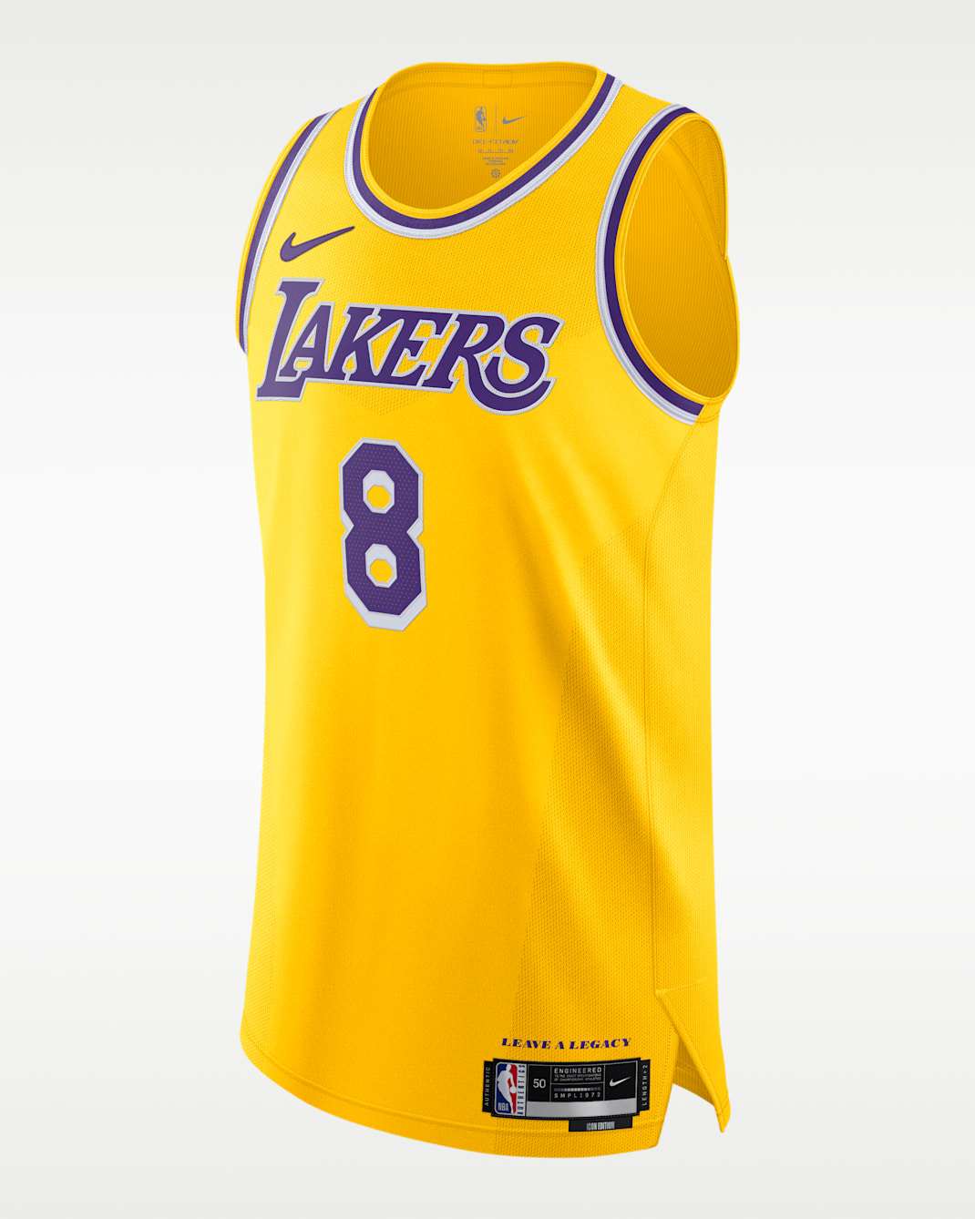 ロサンゼルス レイカーズ アイコン エディション メンズ ナイキ Dri-FIT ADV NBA オーセンティック ジャージー - アマリロ
