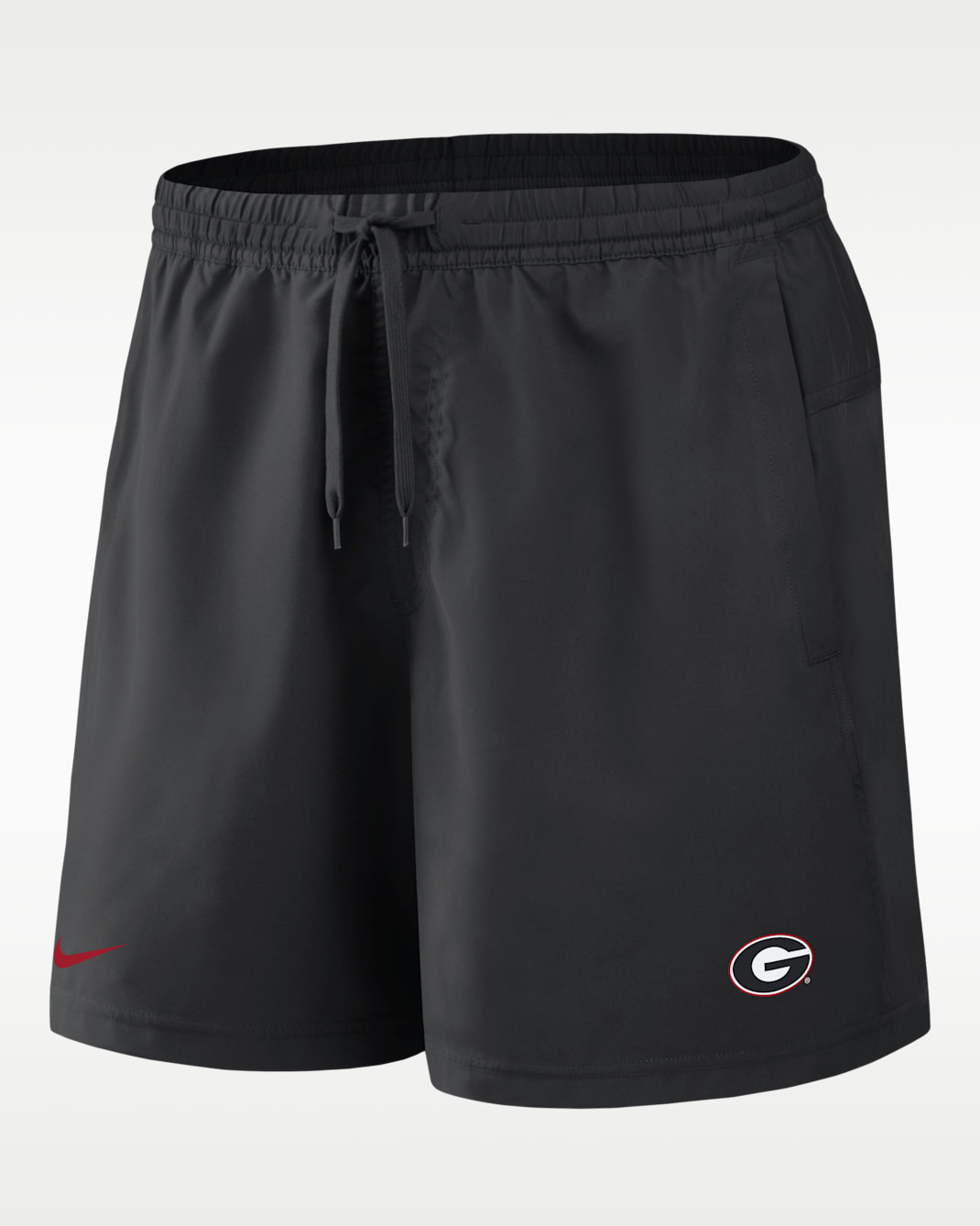 Georgia Primetime Primary Logo Men's Nike Dri-FIT College Form Shorts - Black