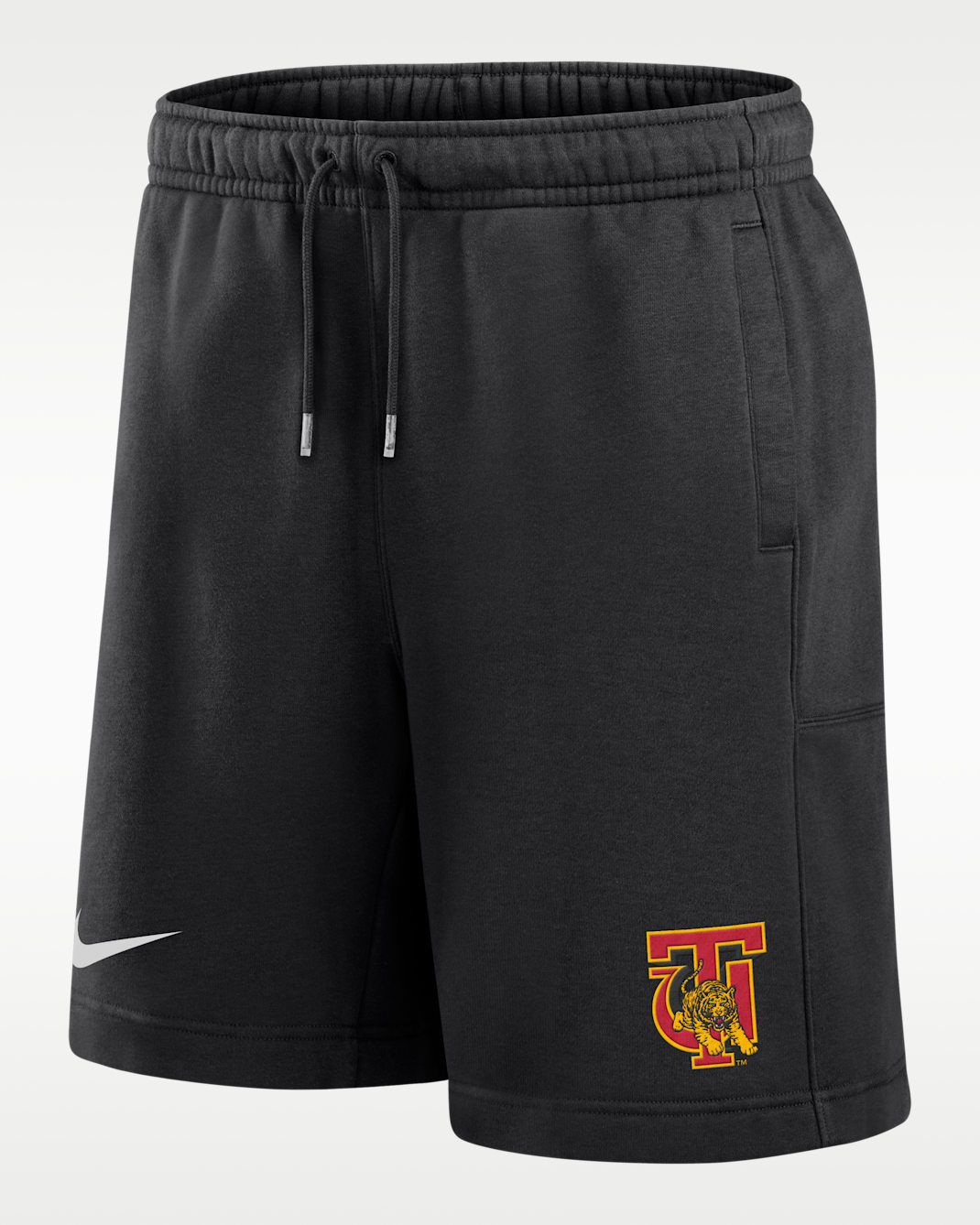 Nike College Club (Tuskegee University) Men's Fleece Shorts - Black