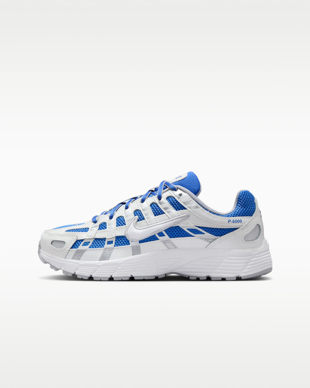 Nike P-6000 Big Kids' Shoes - Hyper Royal/Summit White/Metallic Silver/White
