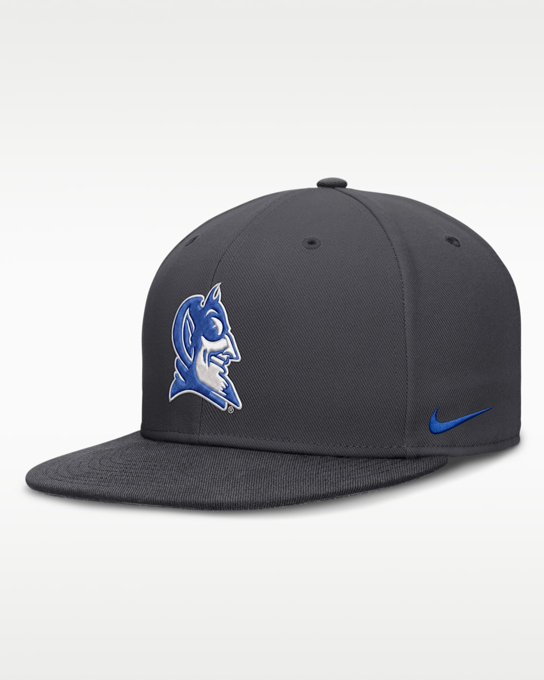 Duke Pro Men's Nike Dri-FIT College Fitted Hat - Anthracite