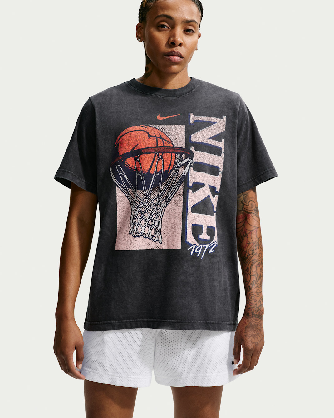 Nike Women's Basketball T-Shirt - Black