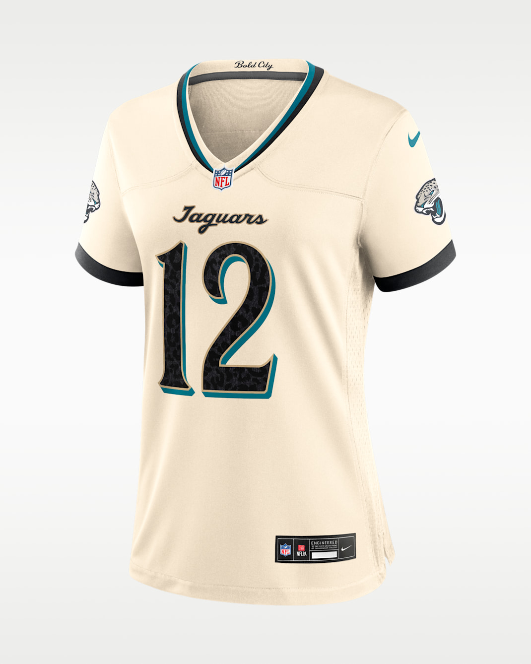 Travis Hunter Jacksonville Jaguars Rivalries Collection Women's Nike NFL Game Jersey - Natural