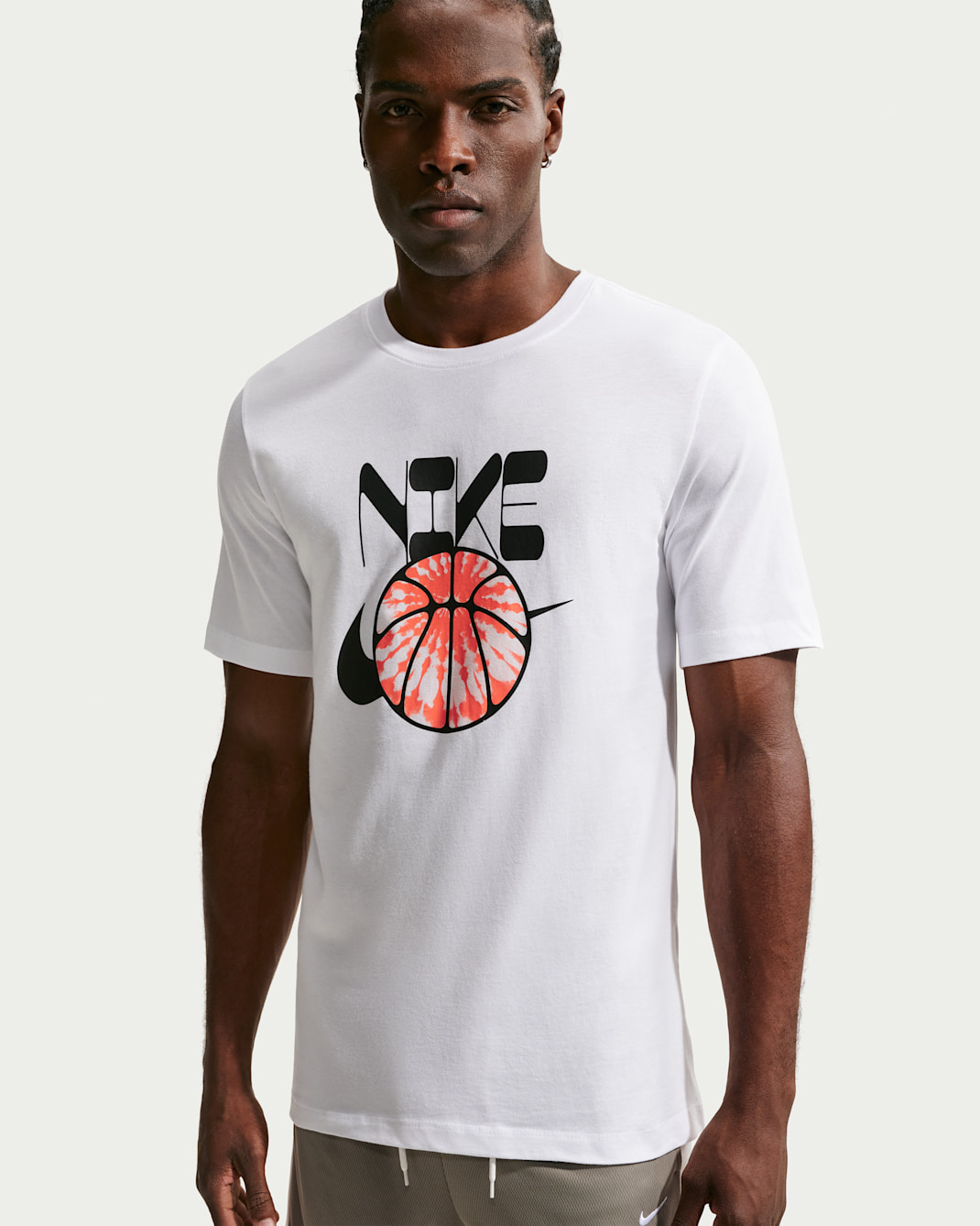 T-shirt de basket Nike pour homme - Blanc