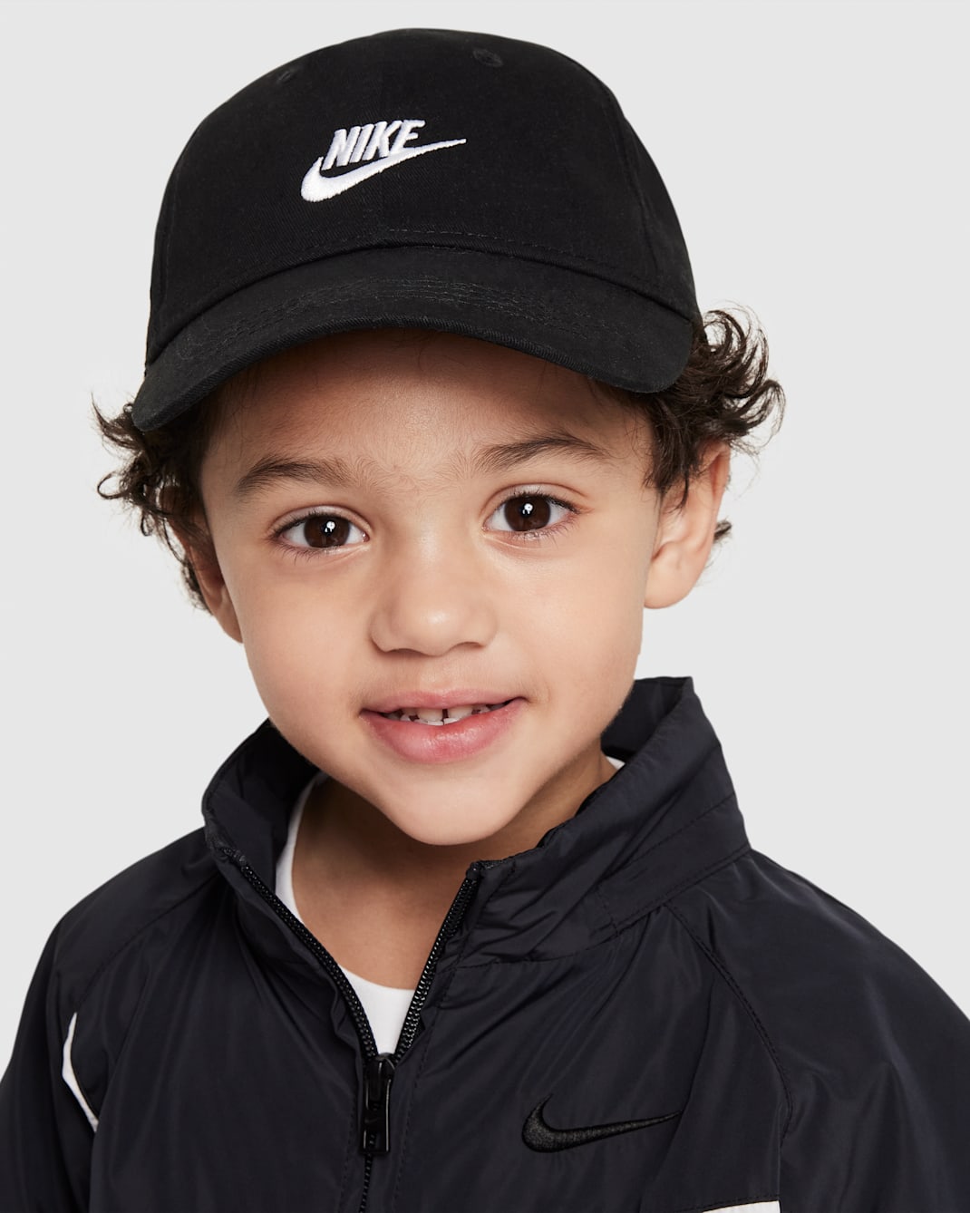 Nike Toddler Futura Curved Brim Cap - Black