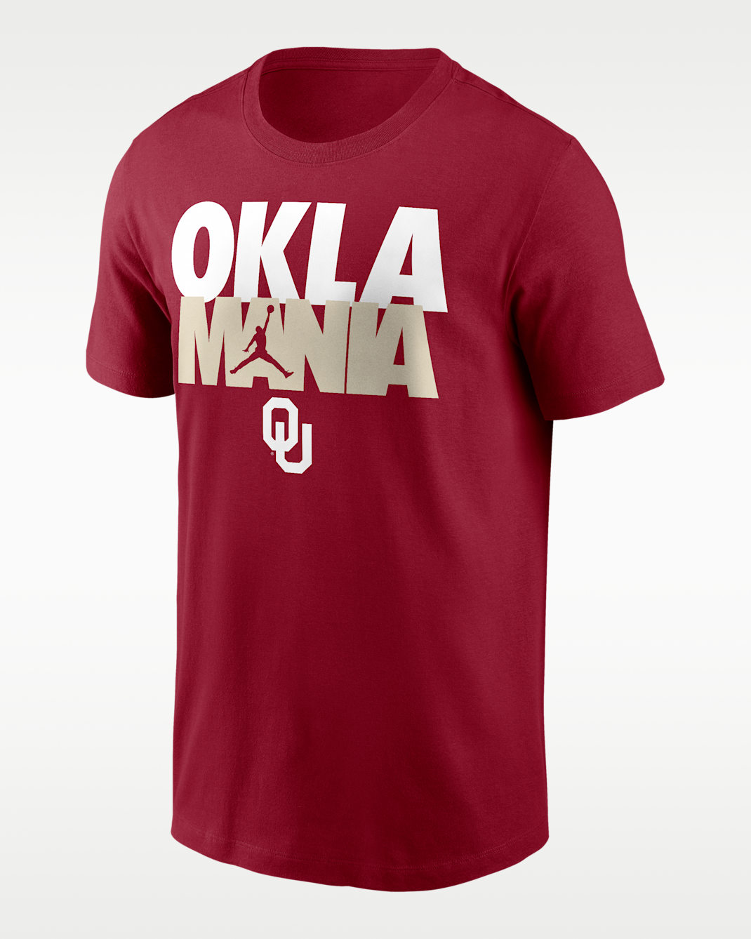 Oklahoma Campus Local Madness Men's Nike College T-Shirt - Team Crimson