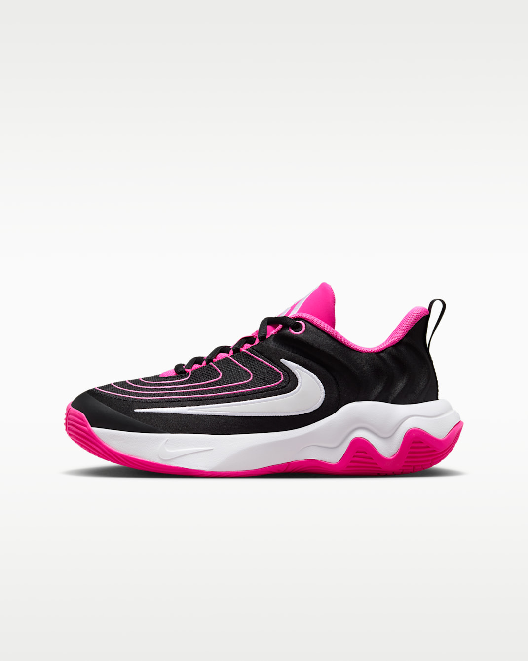 Giannis Immortality 4 Big Kids' Basketball Shoes - Black/Laser Fuchsia/White