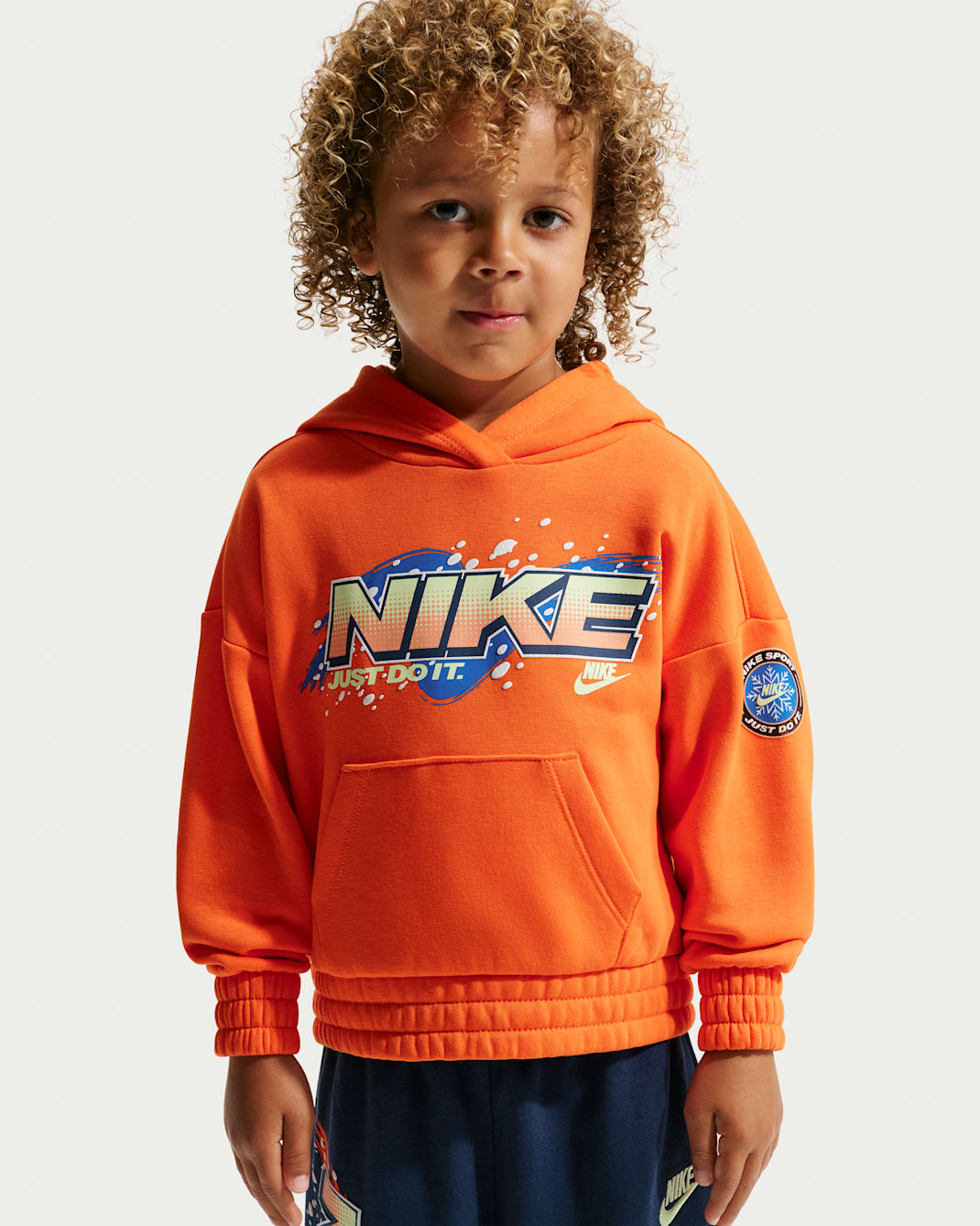 Nike Sportswear Toddler Snow Motion Fleece Pullover Hoodie 2-Piece Set