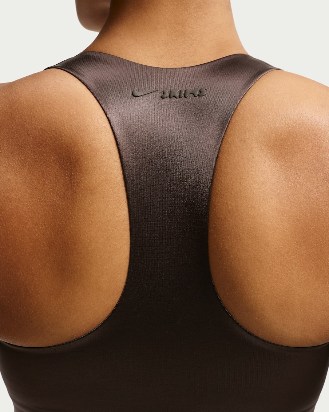 NikeSKIMS Satin Shine Women's Front-Zip Bra