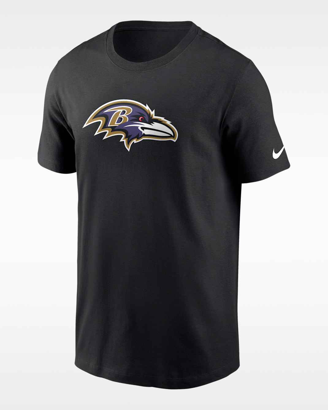 Playera Nike NFL para hombre Baltimore Ravens Logo Essential - Negro