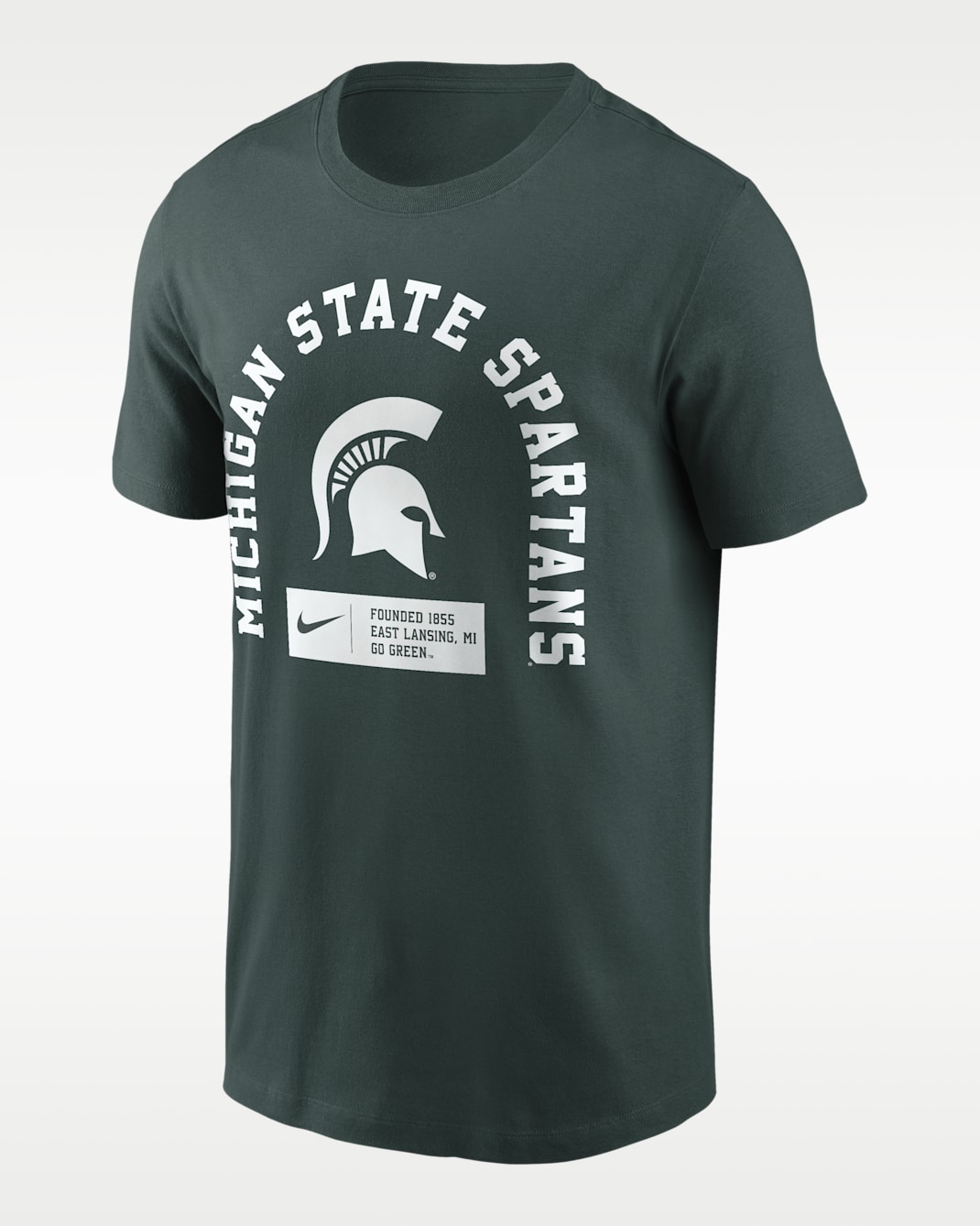 Michigan State Primetime Seasonal Men's Nike College T-Shirt - Green