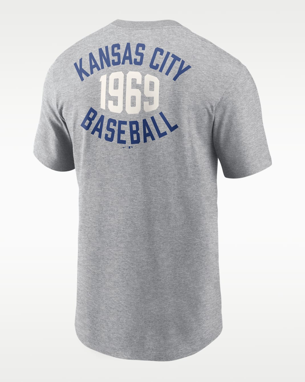 Kansas City Royals Cooperstown 2-Hit Large Logo Men's Nike MLB T-Shirt