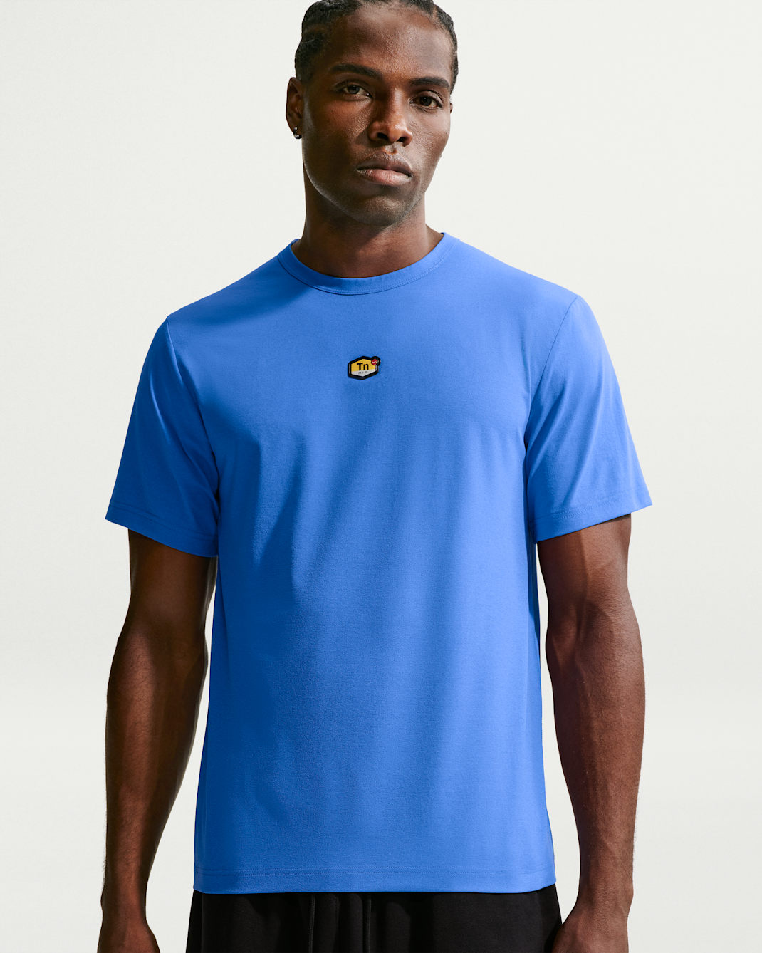 Pánské tričko Nike Sportswear Tuned Air - Blue Crystal/Neon Yellow