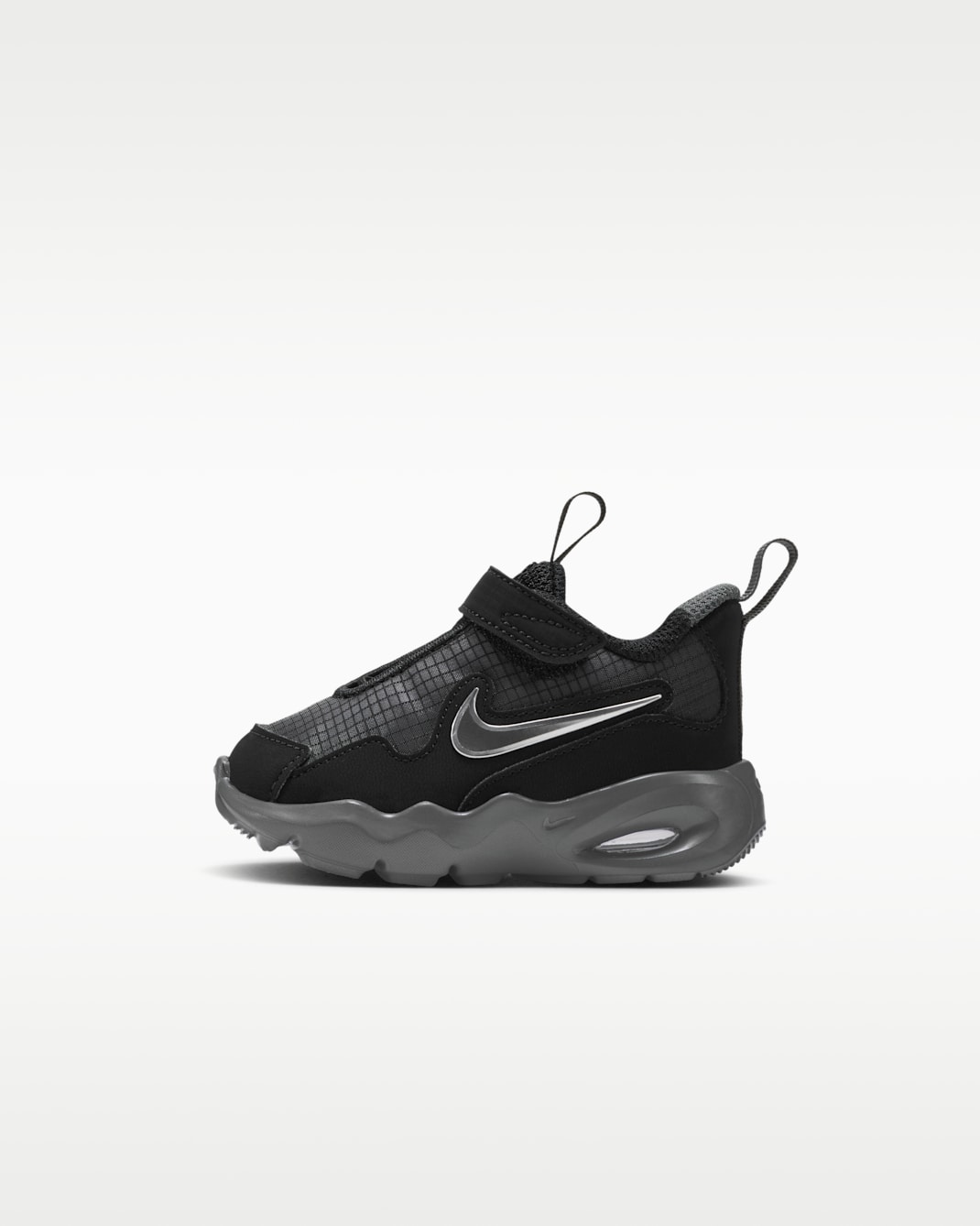 Nike Air Max Nova Baby/Toddler Shoes - Black/Iron Grey/Metallic Silver