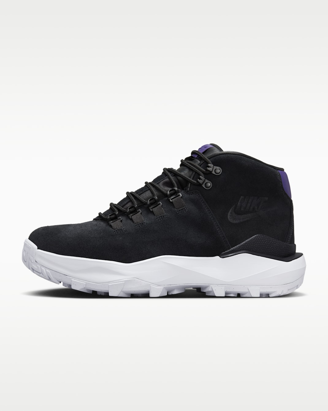 Tenis para hombre Nike Cygnal - Negro/Blanco/Negro/Morado cancha