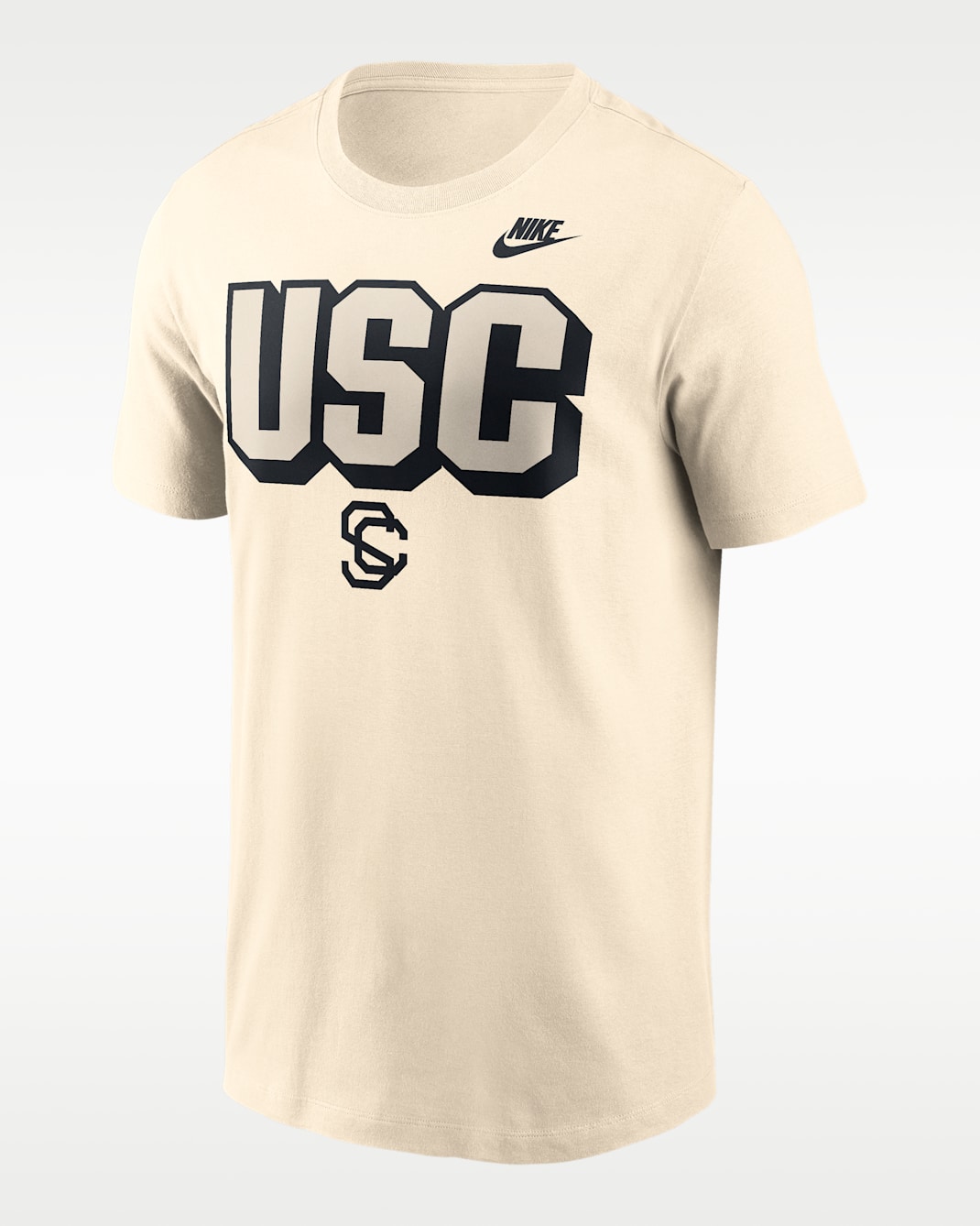 USC Team Bold Men's Nike College T-Shirt - Natural