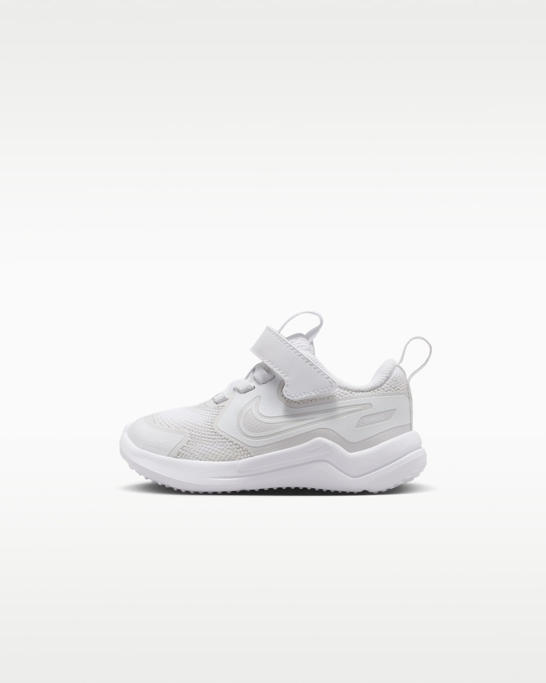 Tenis para bebé e infantil Nike Cosmic Runner - Blanco/Blanco/Tinte platino