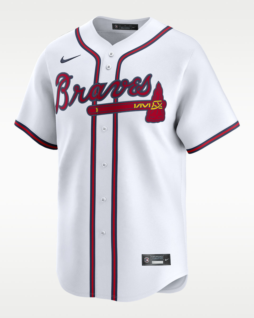 Jersey Nike Dri-FIT ADV de la MLB Limited para hombre Marcell Ozuna Atlanta Braves - Blanco