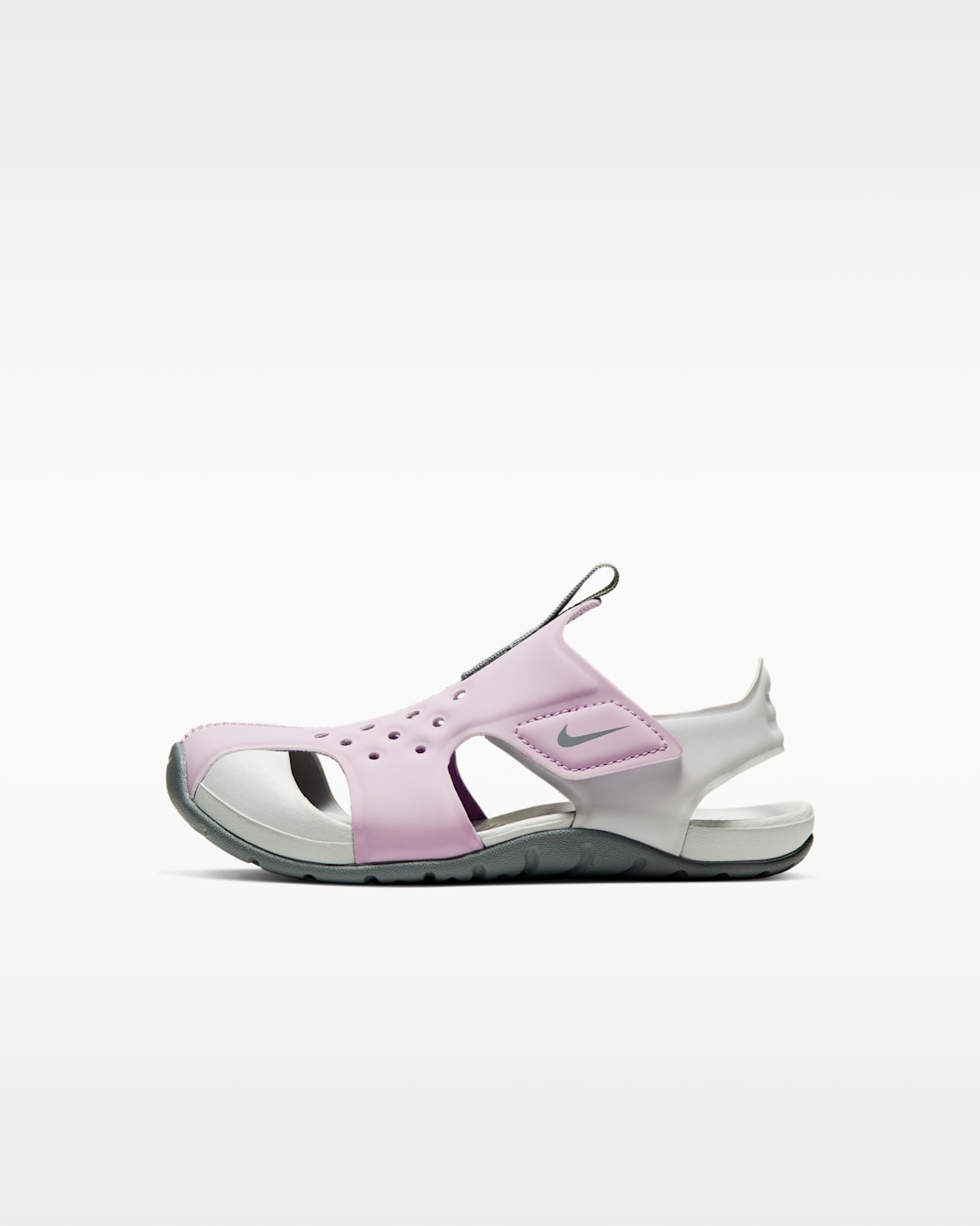 Sandale Nike Sunray Protect 2 pour enfant - Iced Lilac/Photon Dust/Particle Grey