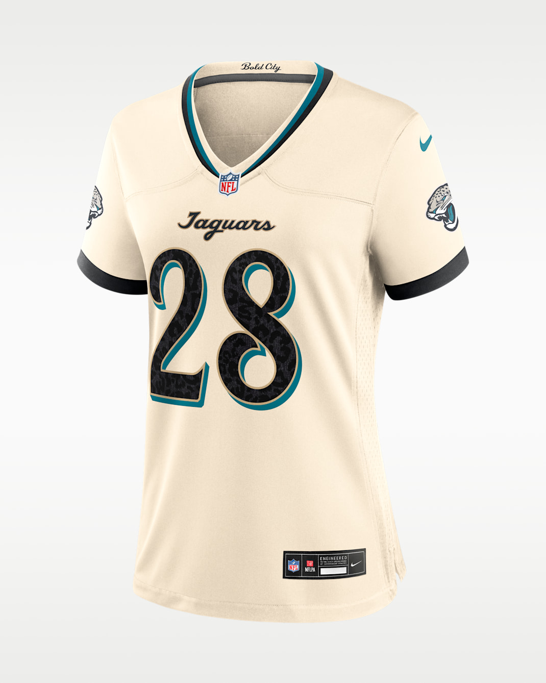 Fred Taylor Jacksonville Jaguars Rivalries Collection Women's Nike NFL Game Jersey - Natural