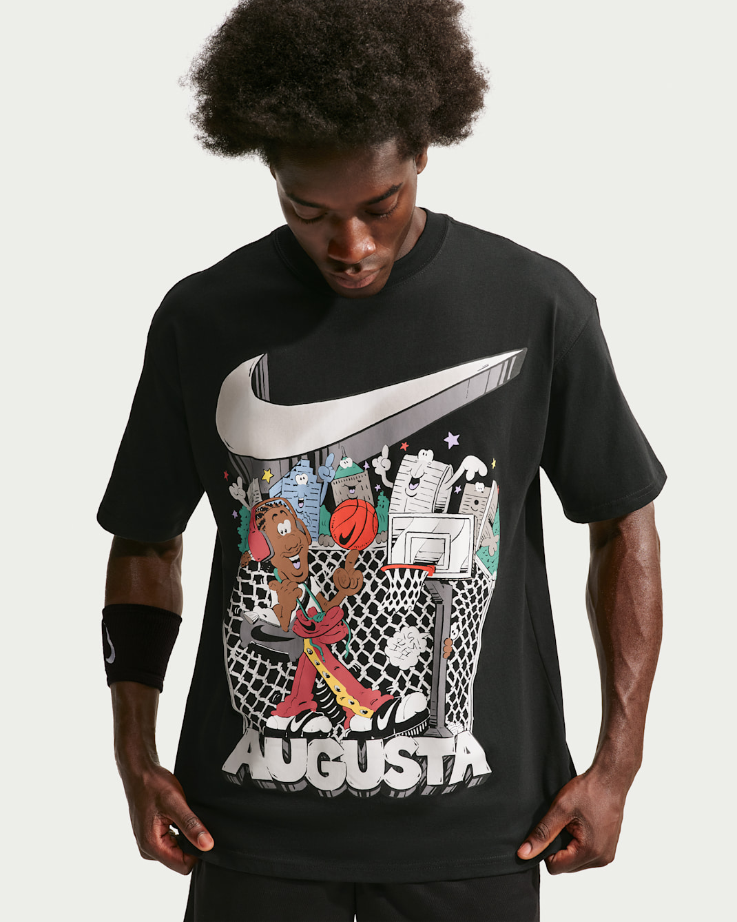 Nike Peak Tee Men's Basketball T-Shirt - Black