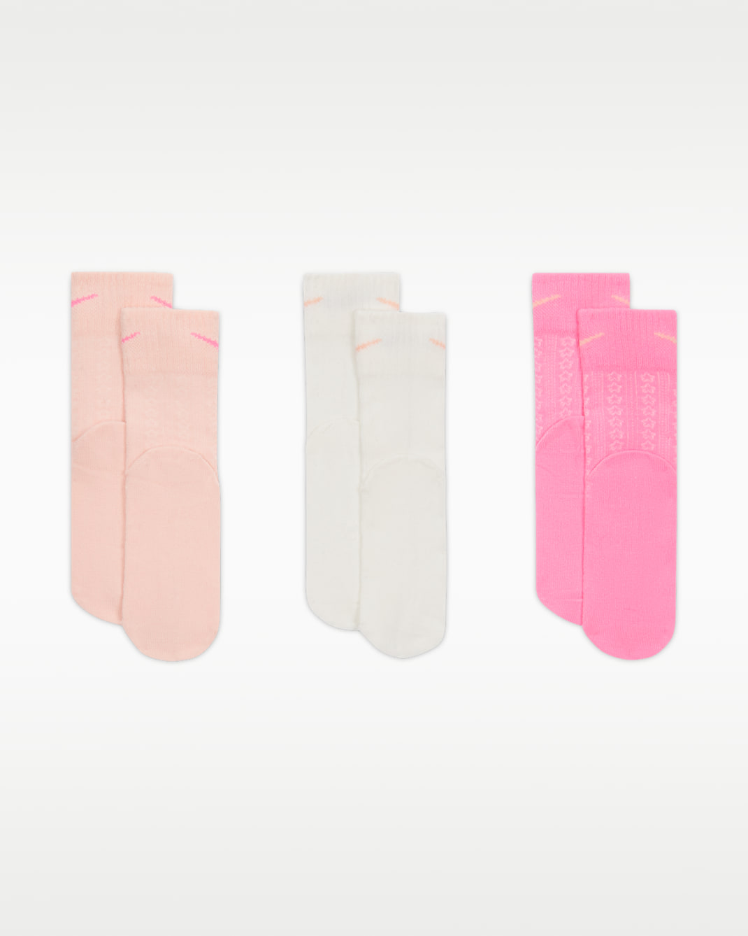Nike Kids' Easy Breezy Pointelle Socks (3 Pairs)