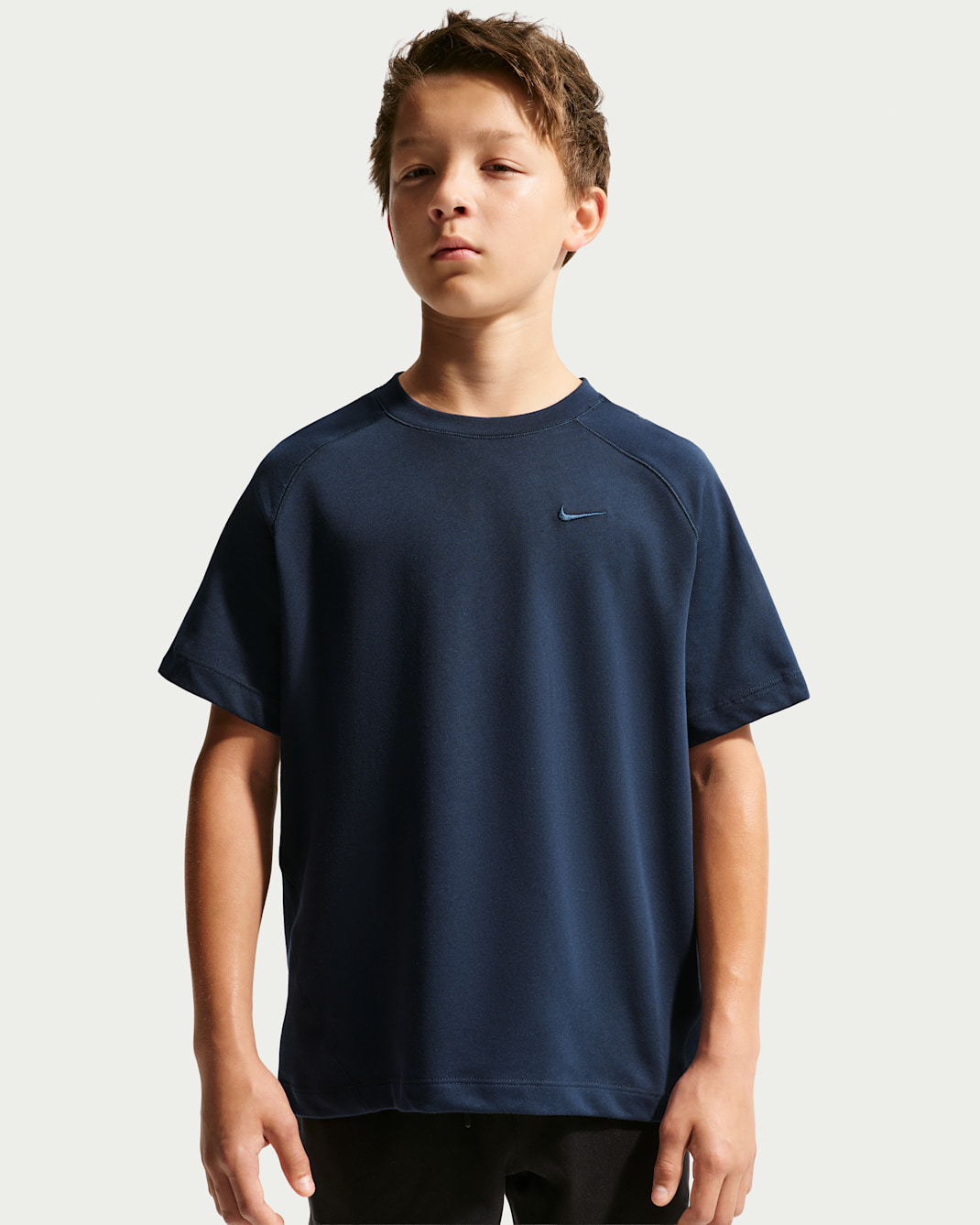 ナイキ プライマリー ジュニア Dri-FIT トップス - オブシディアン/オブシディアン