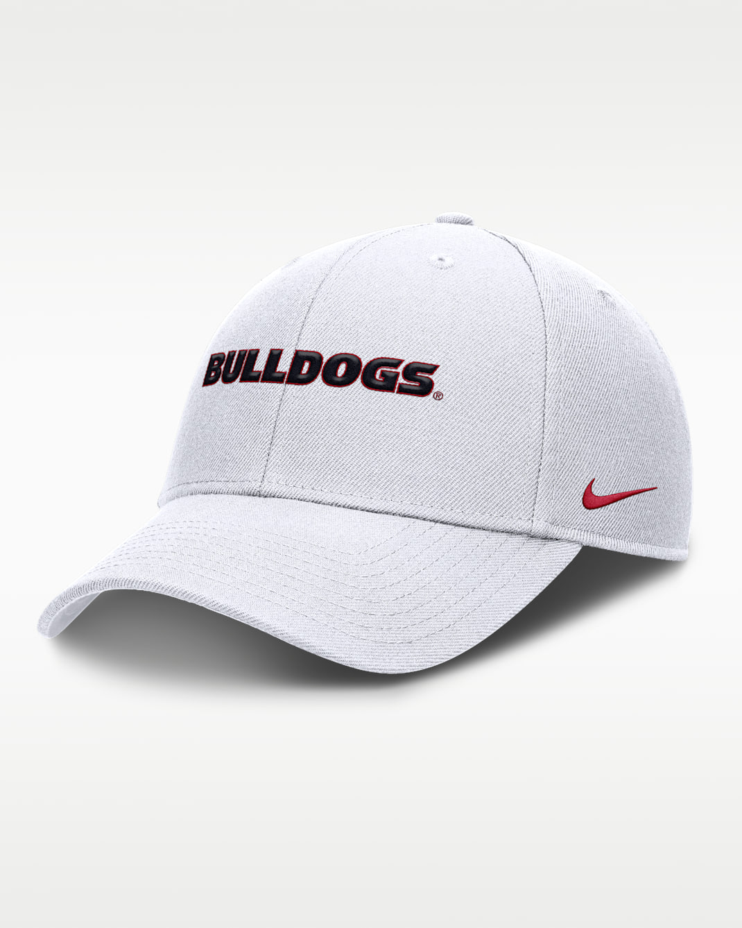 Georgia On-Field Rise Gameday Men's Nike Dri-FIT College Trucker Adjustable Hat - White