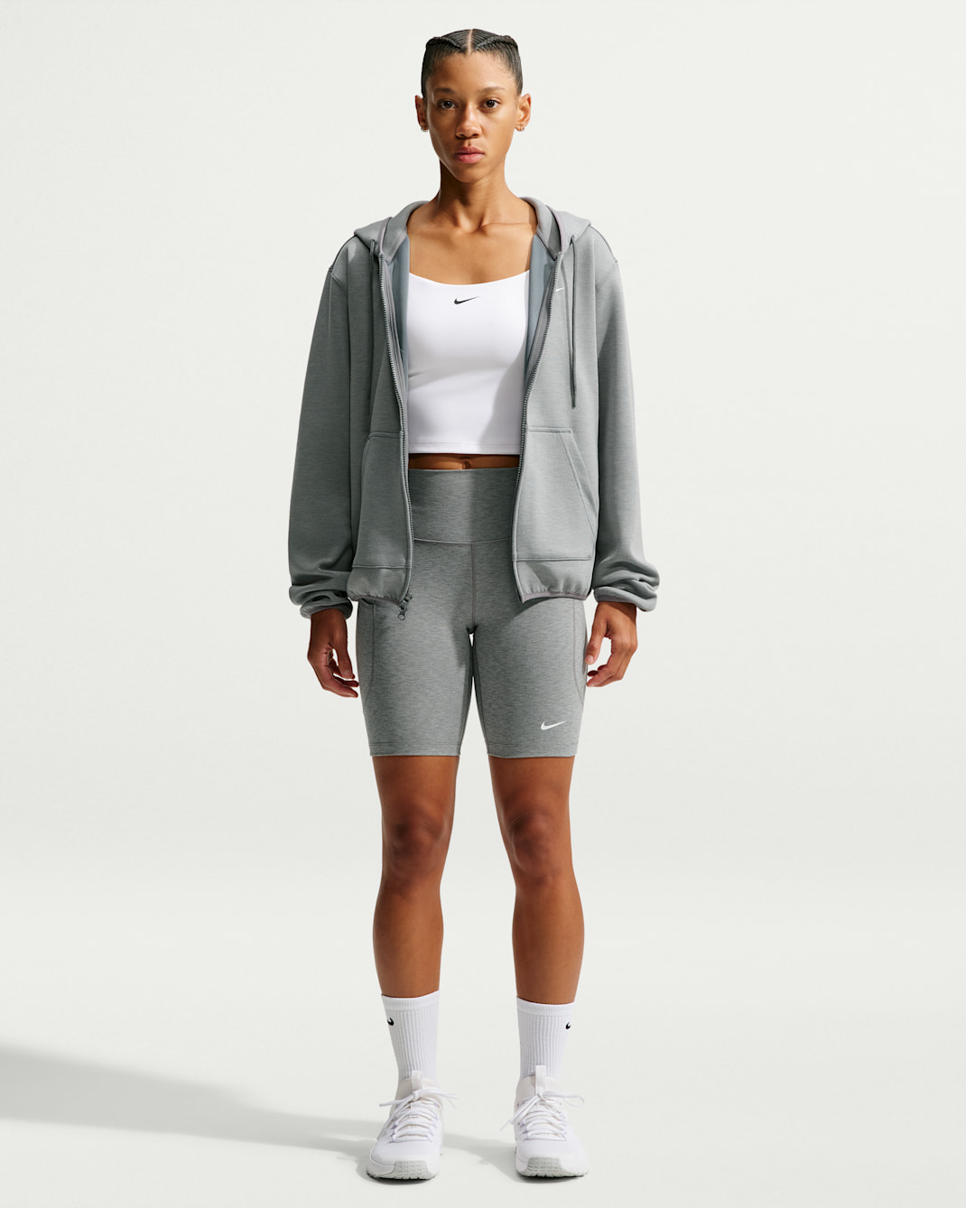 Nike Studio Fleece Sport Women's Dri-FIT Full-Zip Hoodie