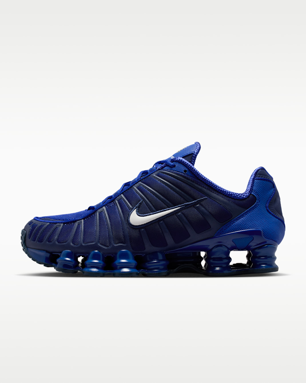 Nike Shox TL Men's Shoes - Deep Royal Blue/Obsidian/White