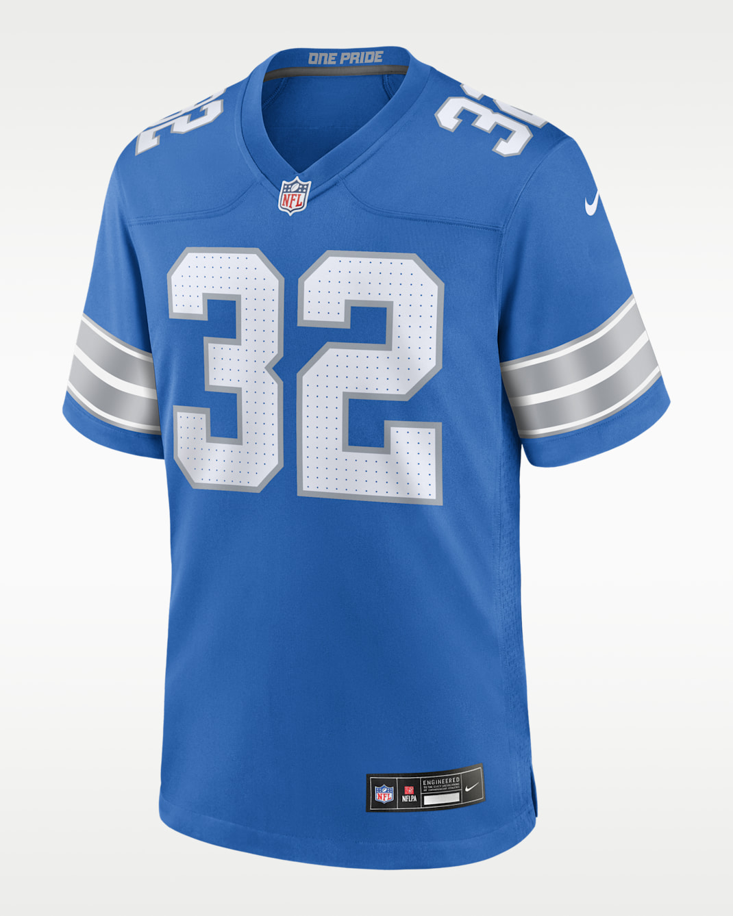 Brian Branch Detroit Lions Men's Nike NFL Game Football Jersey - Blue