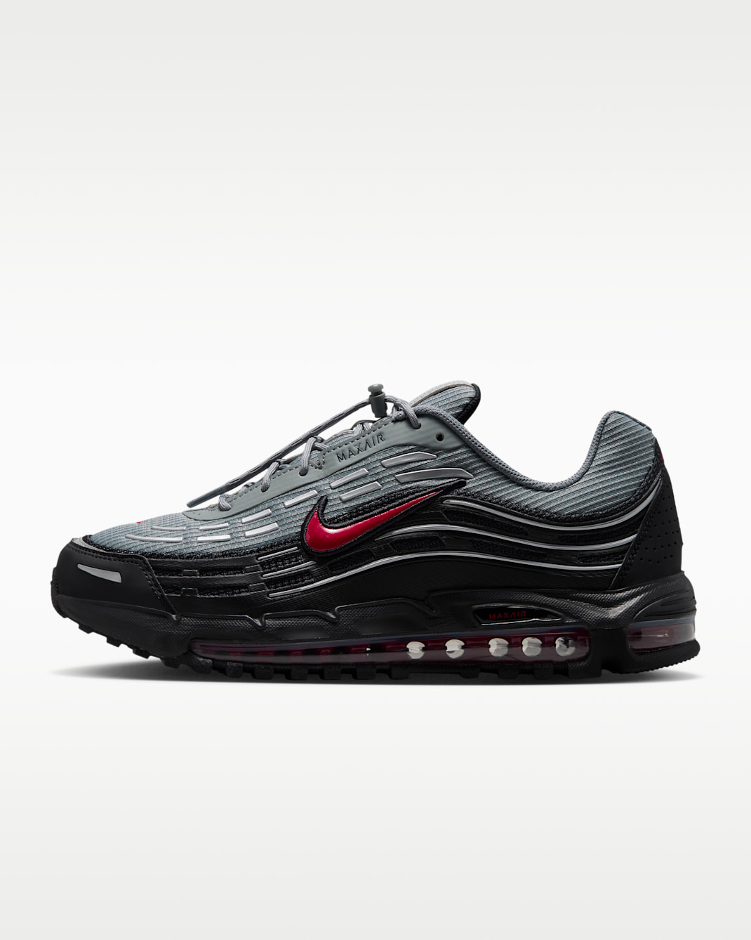 Nike Air Max TL 2.5 Men's Shoes - Smoke Grey/Black/Dark Smoke Grey/Tough Red