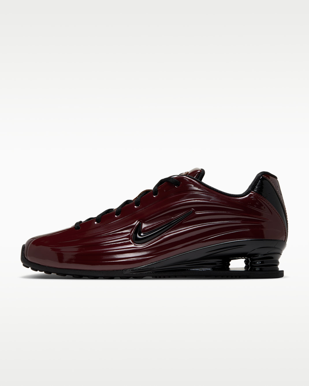 Nike Shox Z Patent Leather Women's Shoes - Mystic Dates/Black