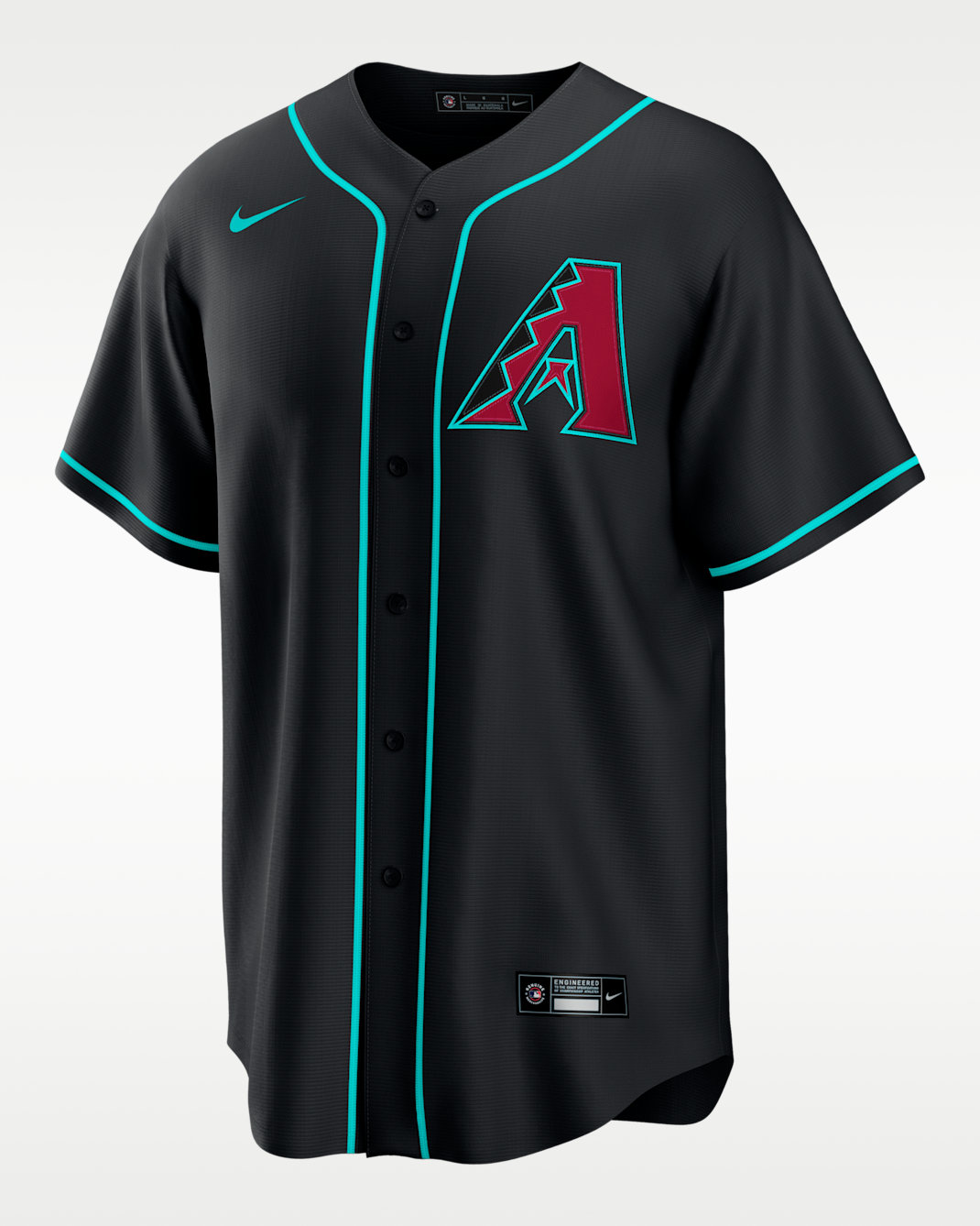 Jersey Nike de la MLB Replica para hombre Corbin Carroll Arizona Diamondbacks - Negro