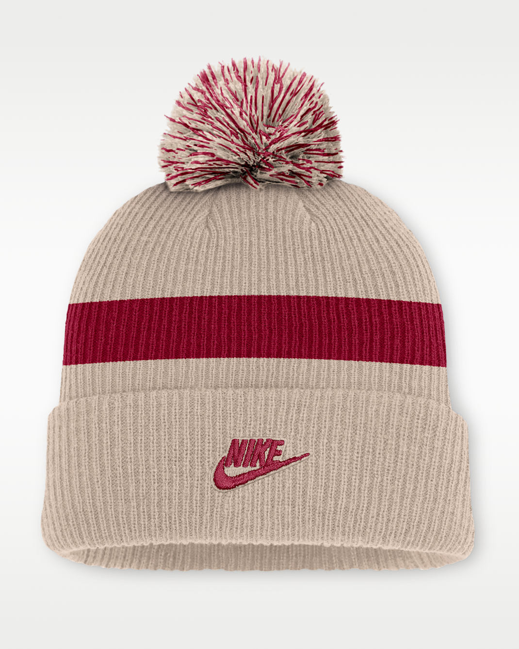 Washington Commanders Rewind Peak Men's Nike NFL Cuffed Pom Beanie