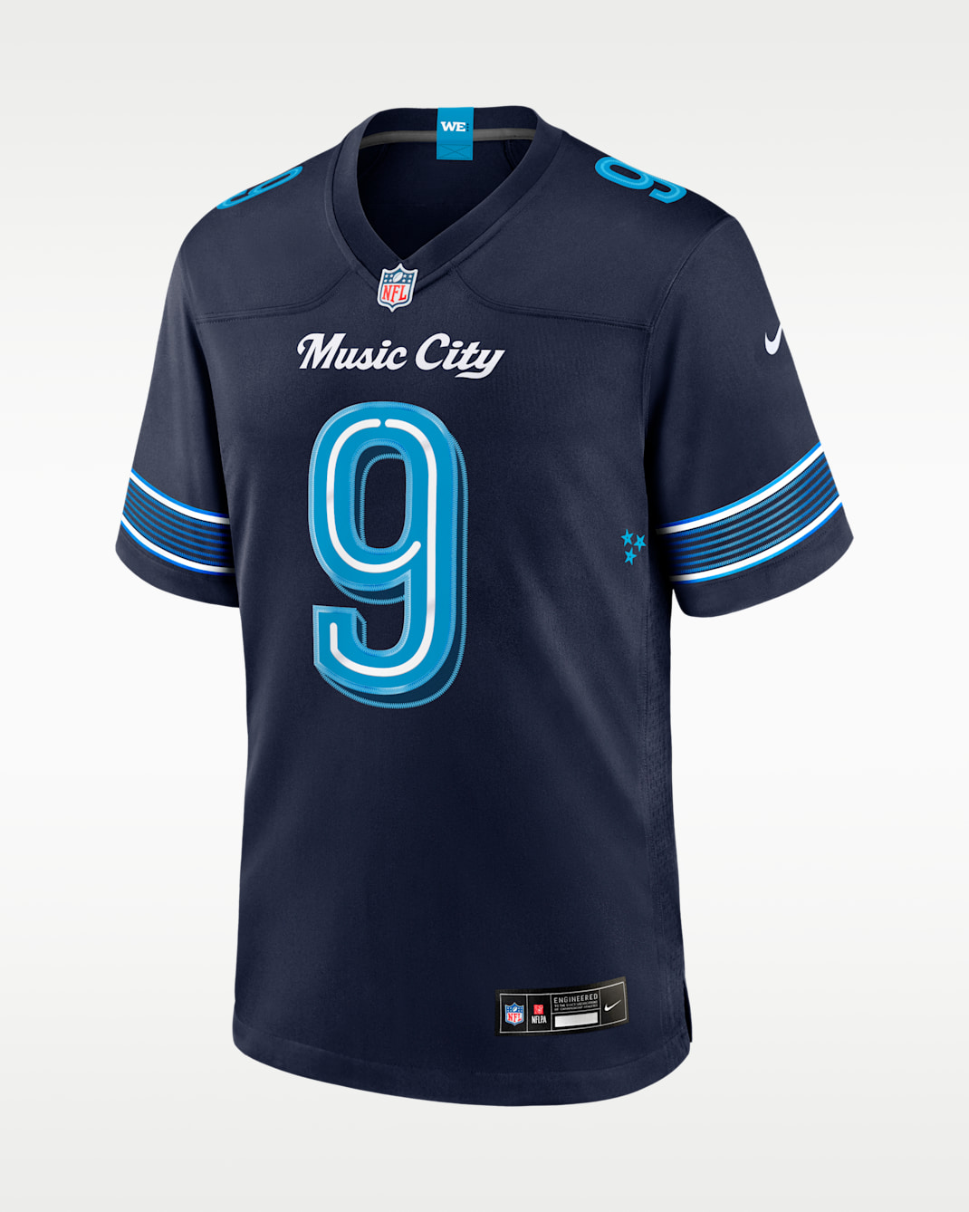 Steve McNair Tennessee Titans Rivalries Collection Men's Nike NFL Game Jersey - Navy