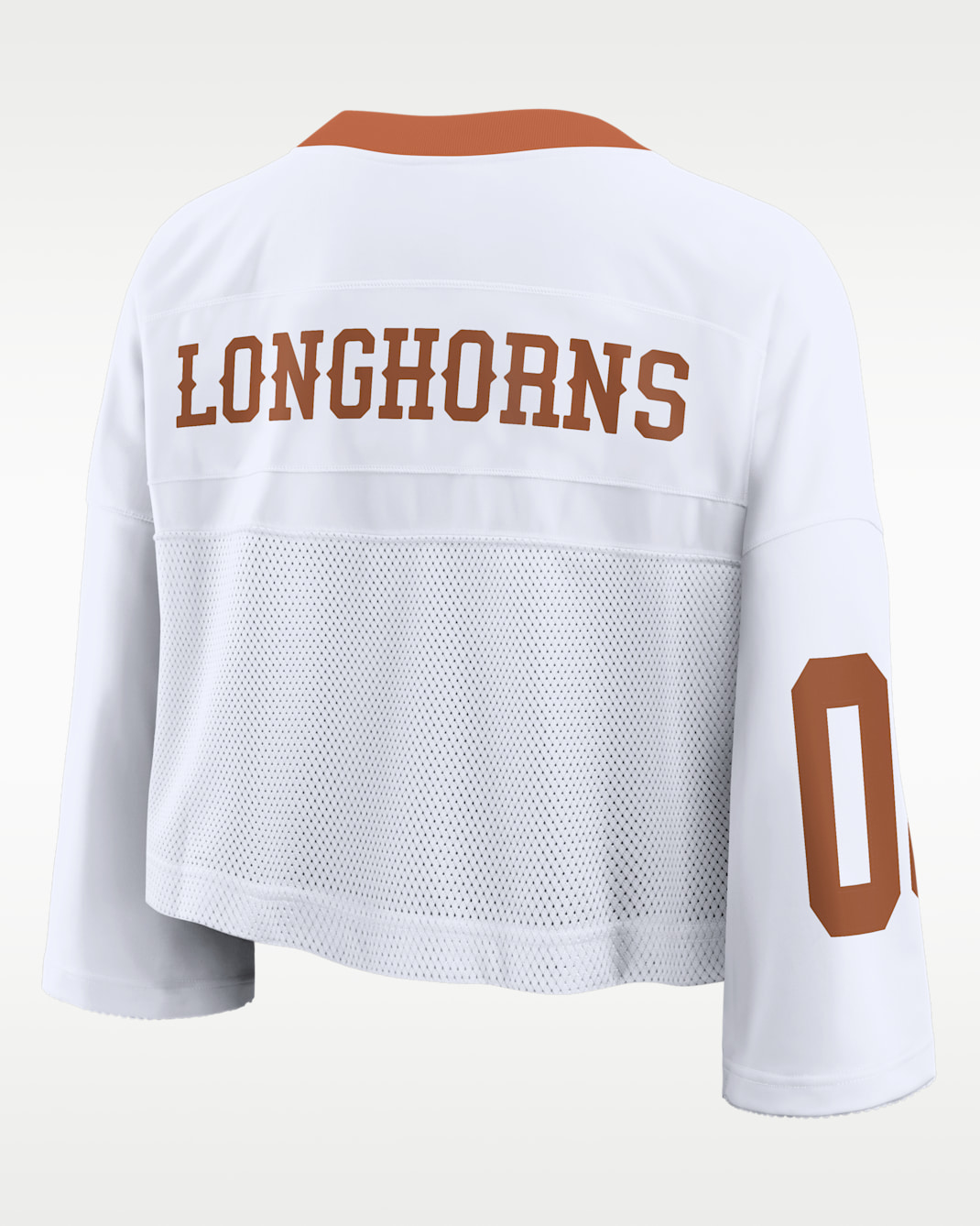 Texas Logo Women's Nike Dri-FIT College Cropped Jersey